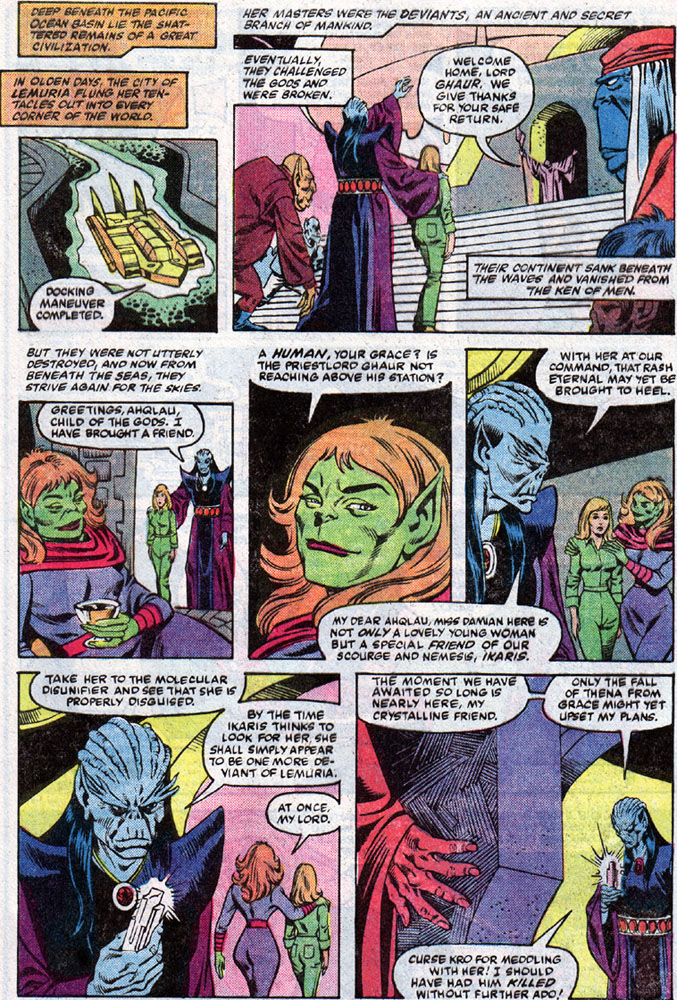 Read online Eternals (1985) comic -  Issue #9 - 4