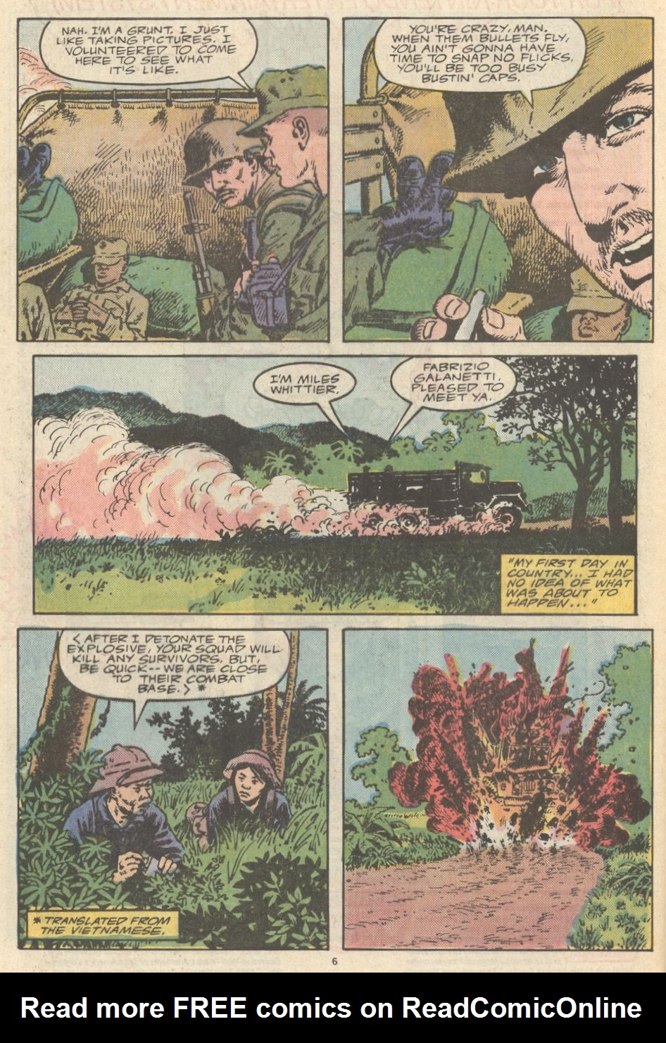 Read online Semper Fi comic -  Issue #6 - 6