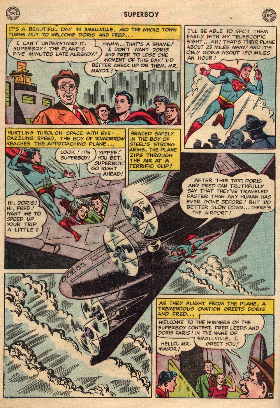 Read online Superboy (1949) comic -  Issue #7 - 3