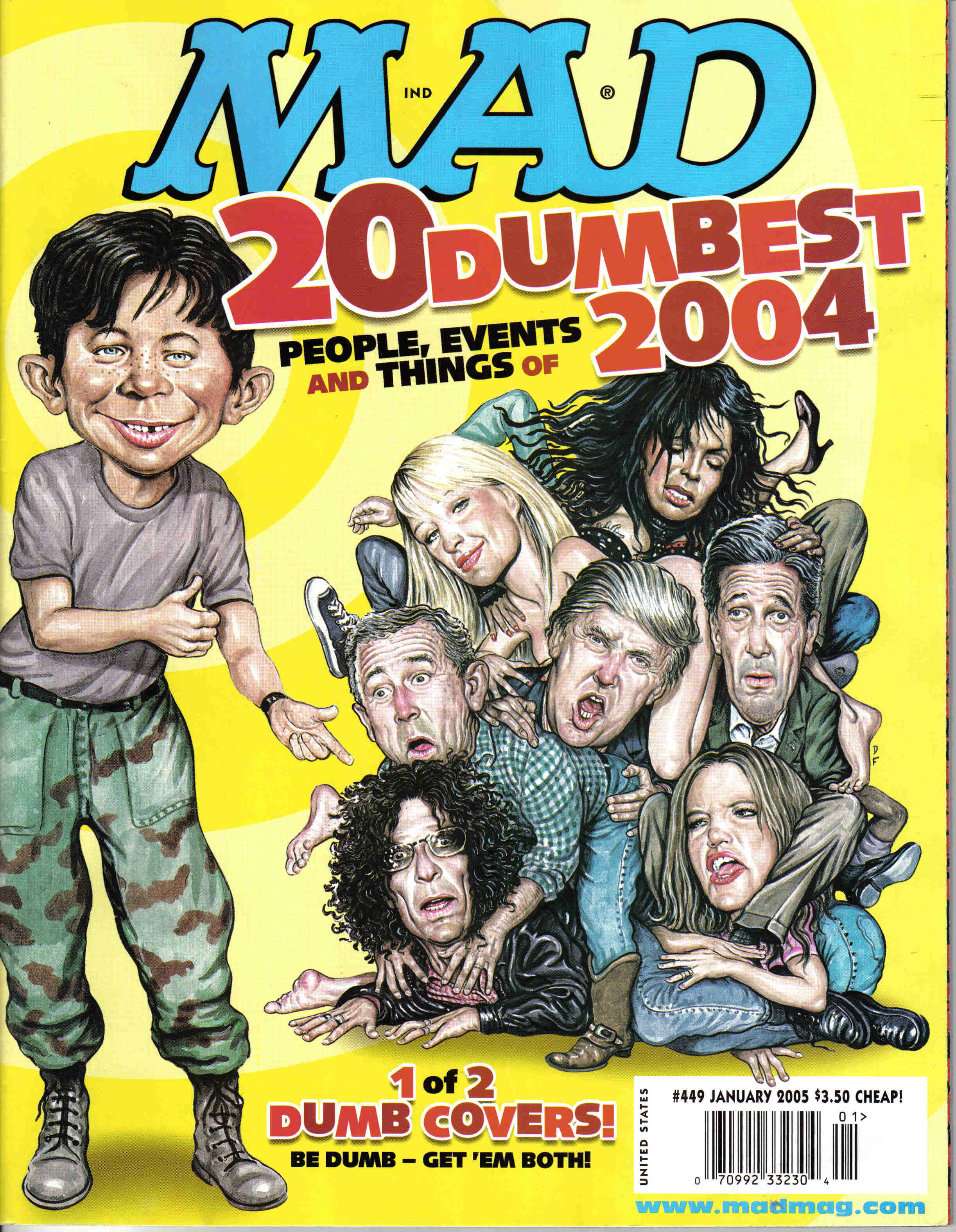 Read online MAD comic -  Issue #449 - 1