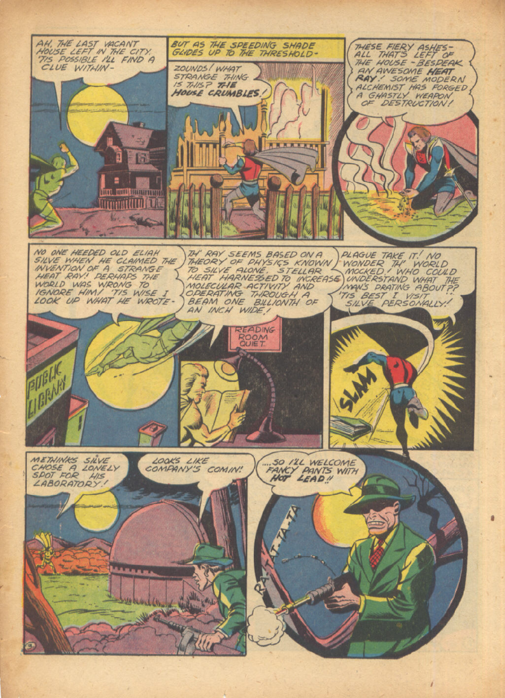 Read online Sensation (Mystery) Comics comic -  Issue #24 - 34