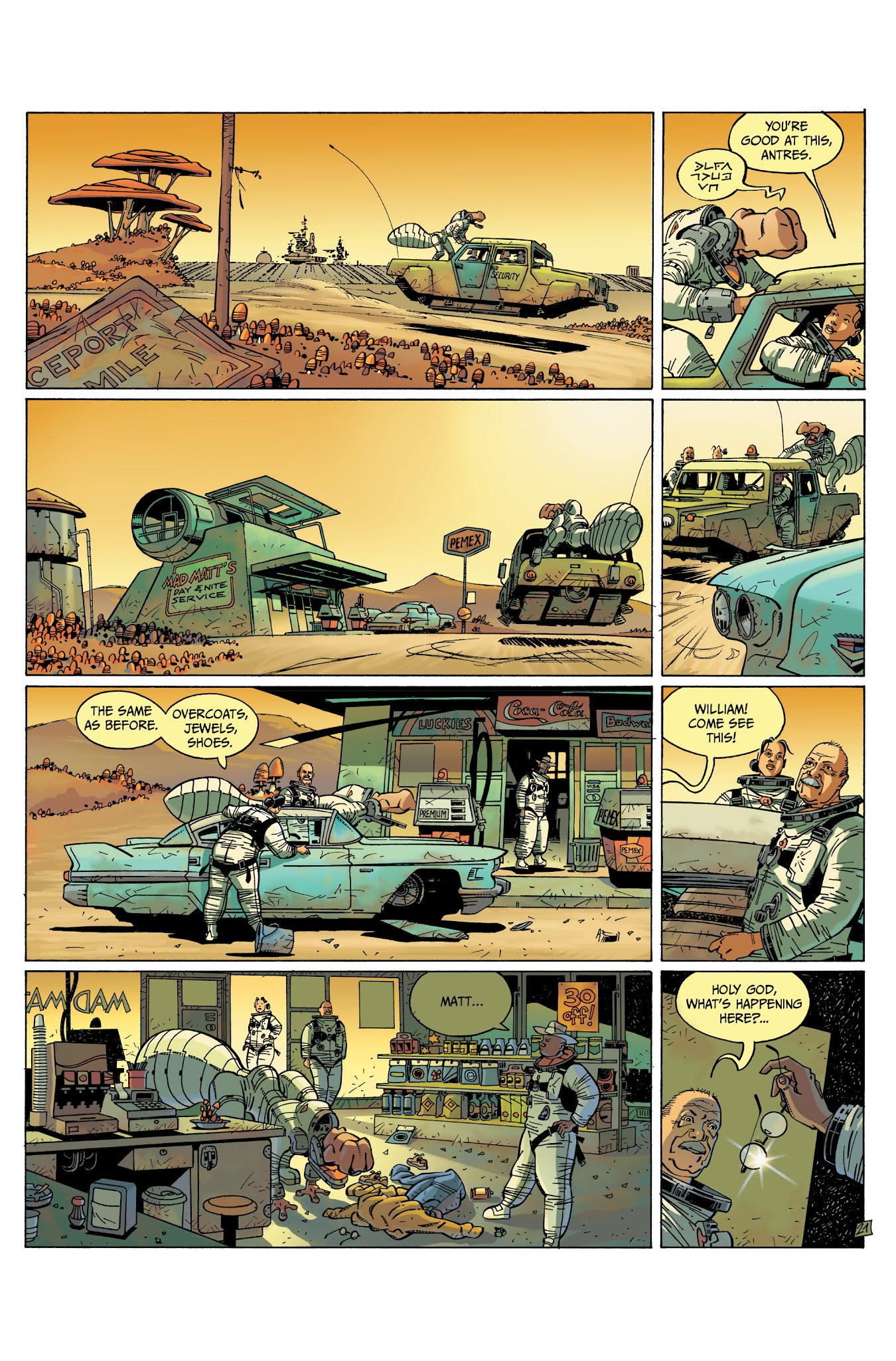 Read online The Forever War: Forever Free comic -  Issue #3 - 14
