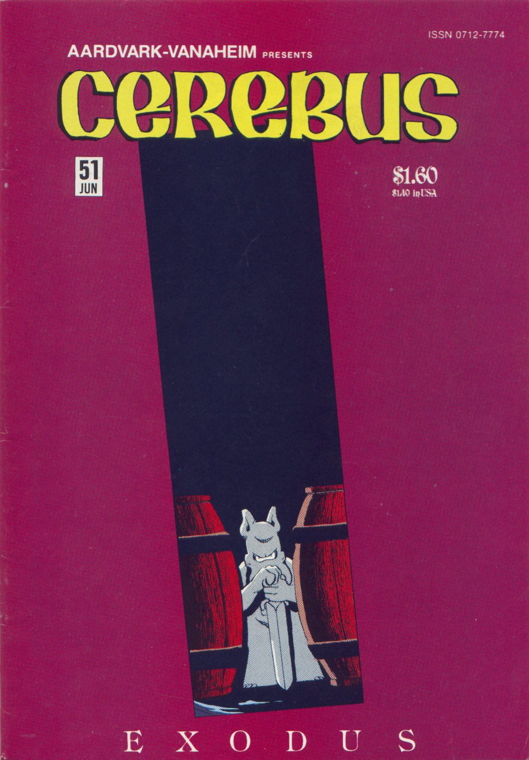 Read online Cerebus comic -  Issue #51 - 1