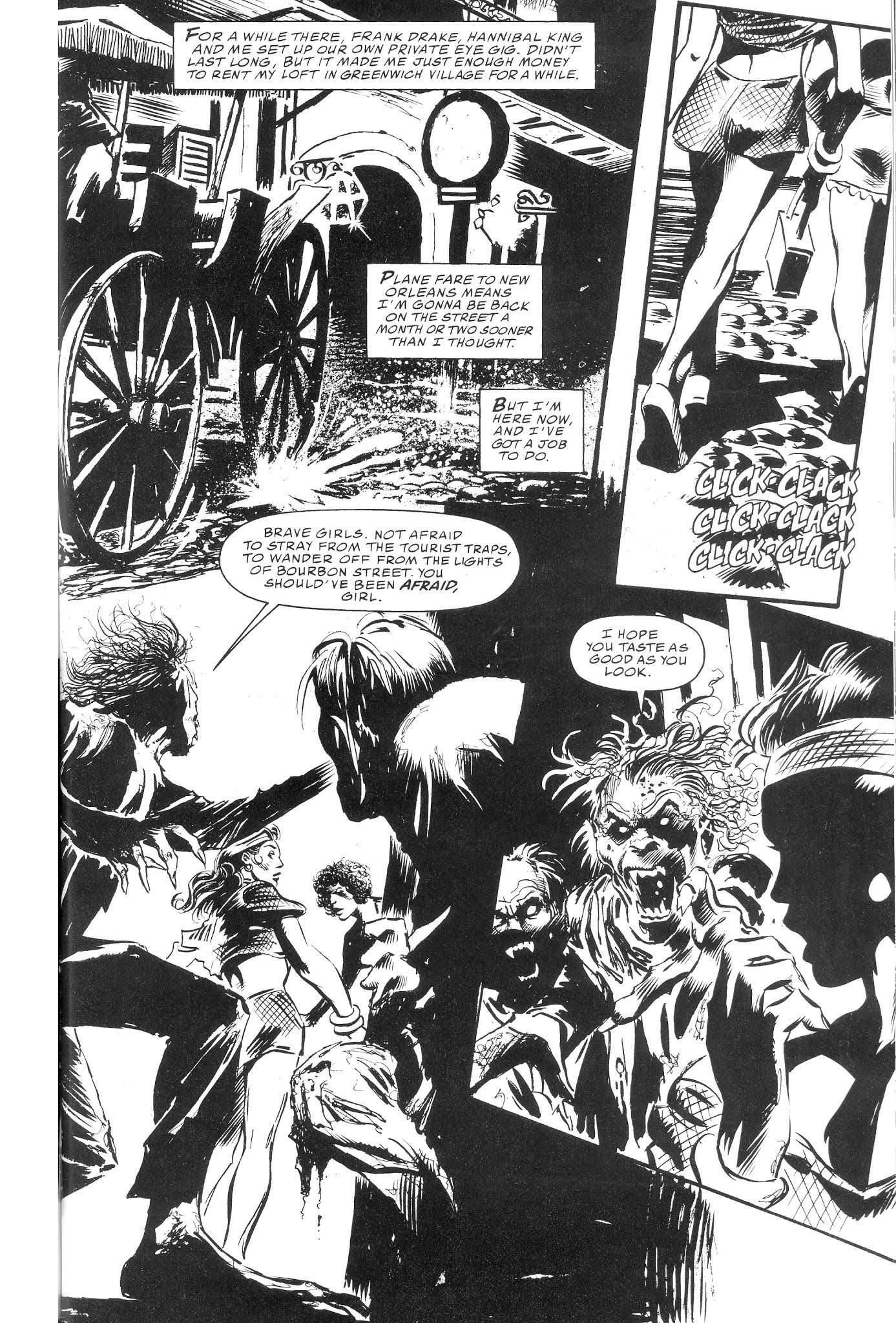 Read online Blade: Black & White comic -  Issue # TPB - 113