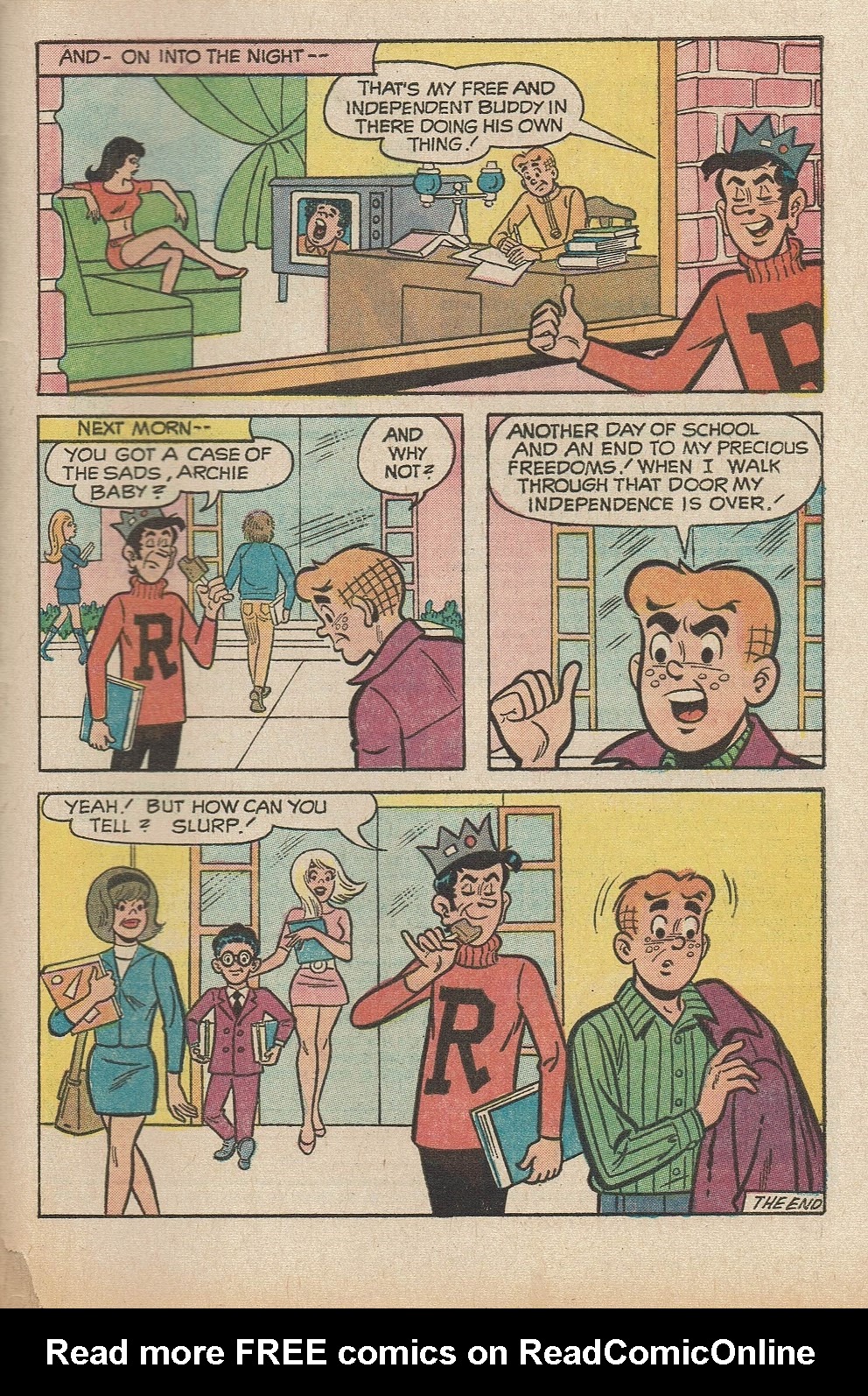 Read online Pep Comics comic -  Issue #266 - 36