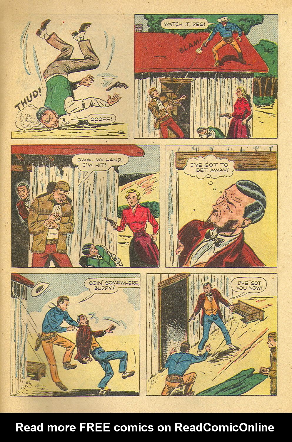 Read online Four Color Comics comic -  Issue #541 - 33