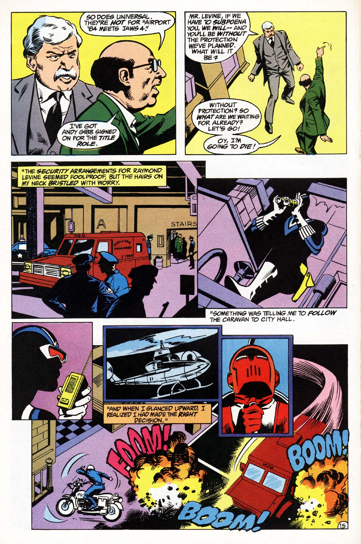 Read online Vigilante (1983) comic -  Issue #4 - 16