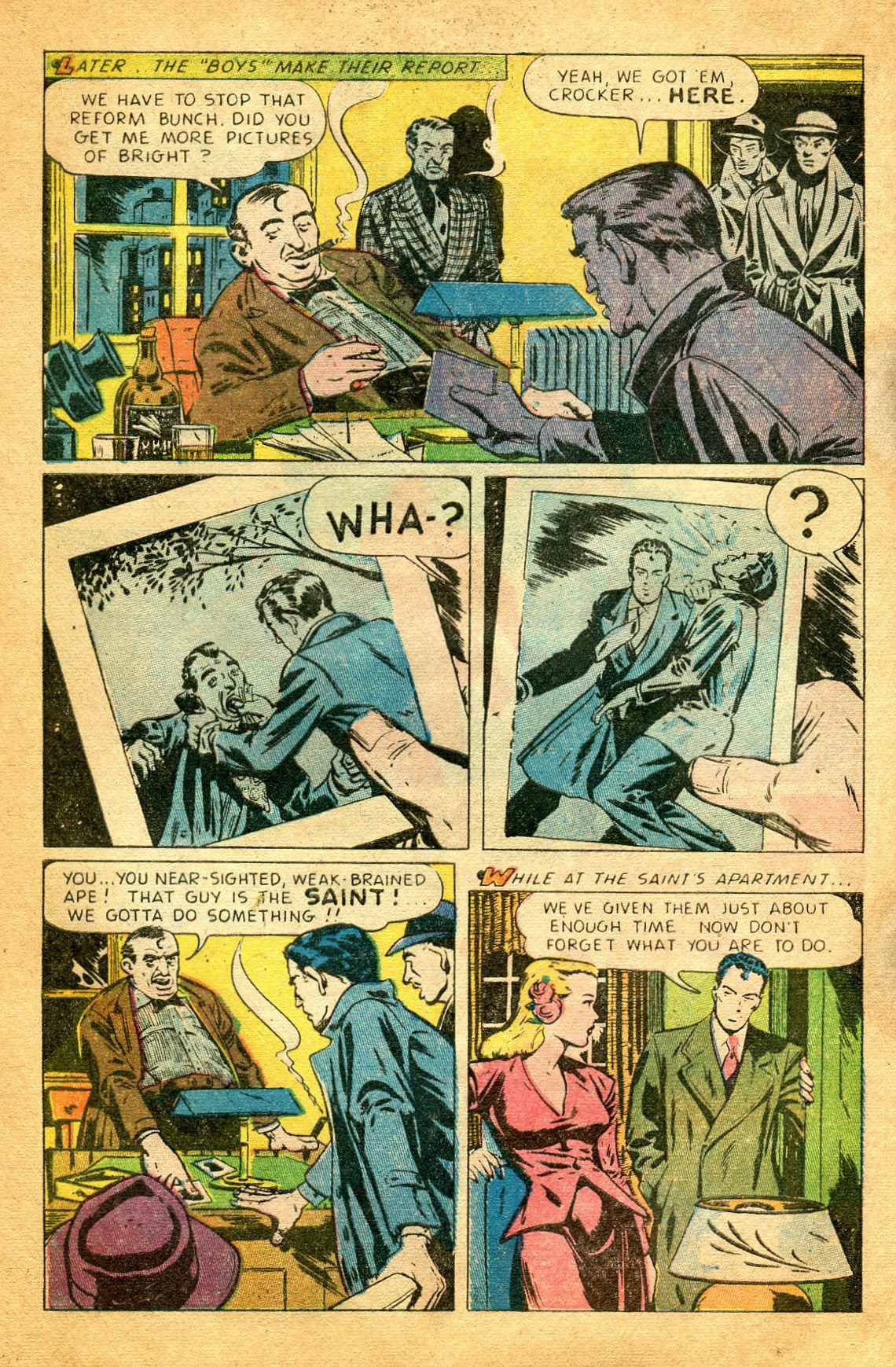 Read online The Saint (1947) comic -  Issue #3 - 8