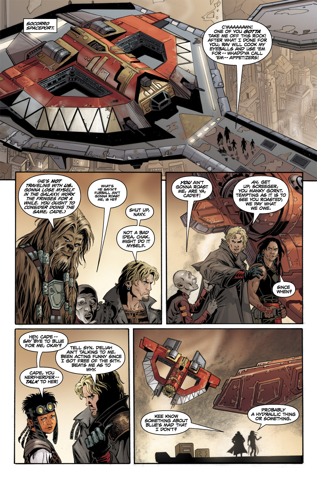 Read online Star Wars: Legacy (2006) comic -  Issue #23 - 13