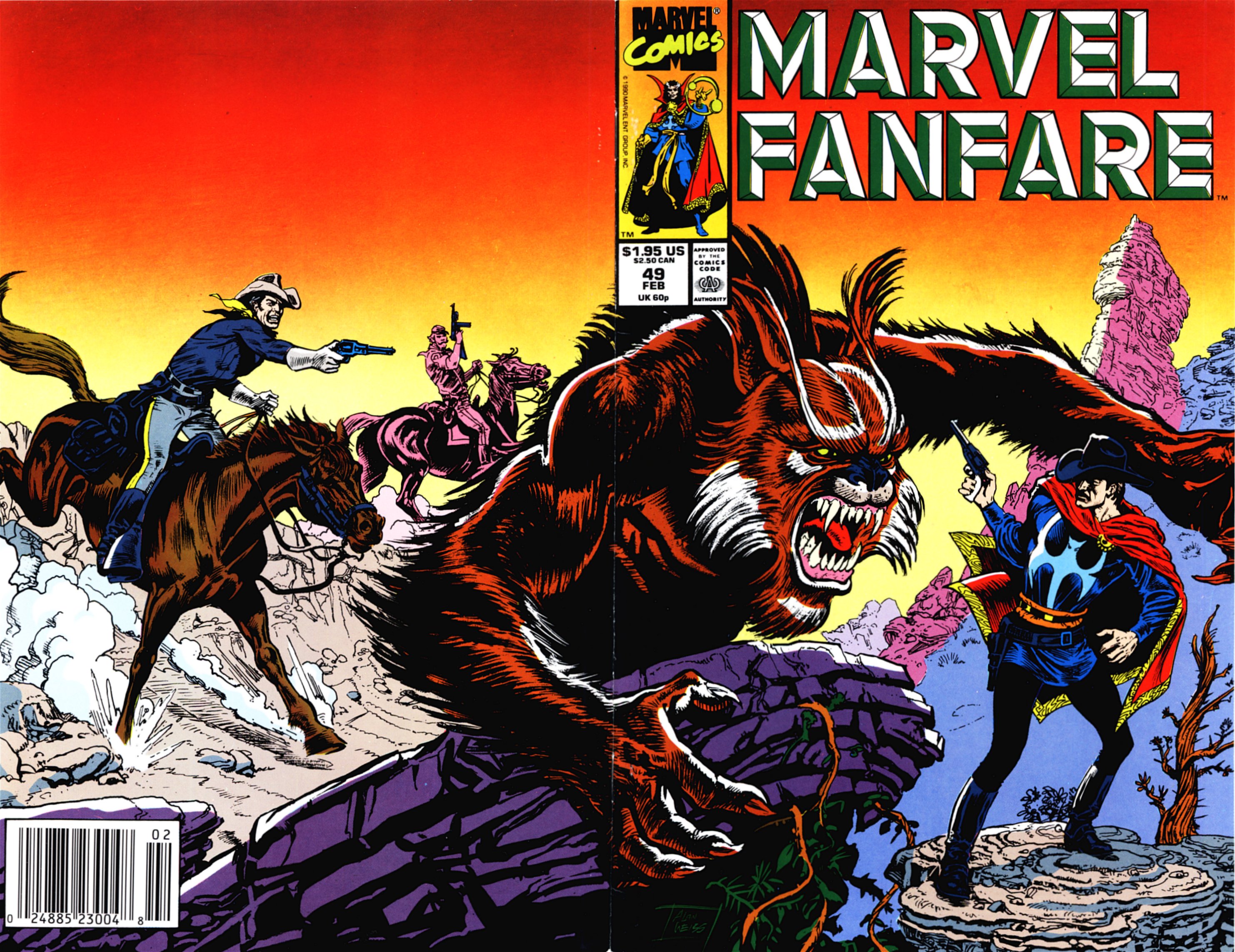 Read online Marvel Fanfare (1982) comic -  Issue #49 - 1