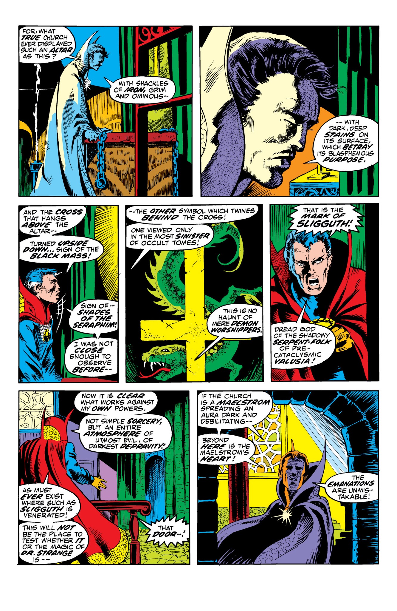 Read online Doctor Strange: A Separate Reality comic -  Issue # TPB - 193