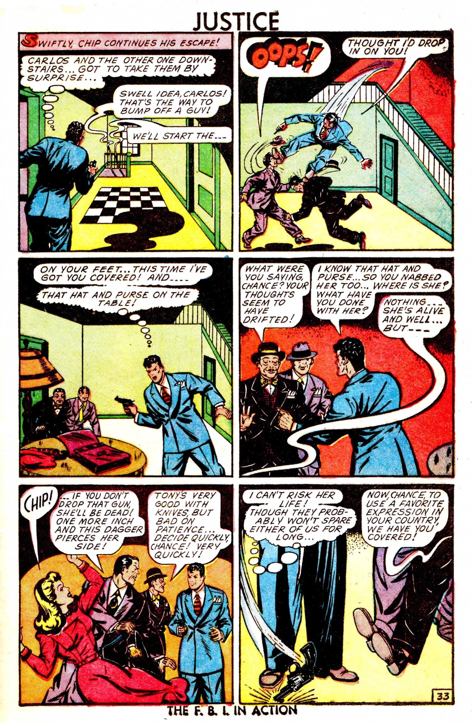 Read online Justice Comics (1947) comic -  Issue #1 - 36