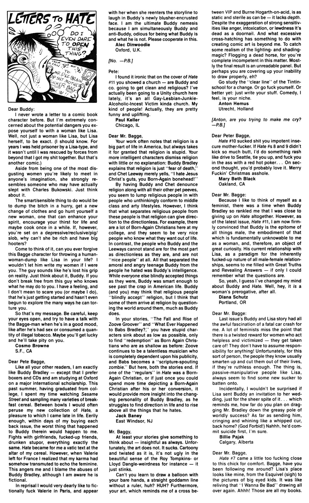 Read online Hate comic -  Issue #12 - 24