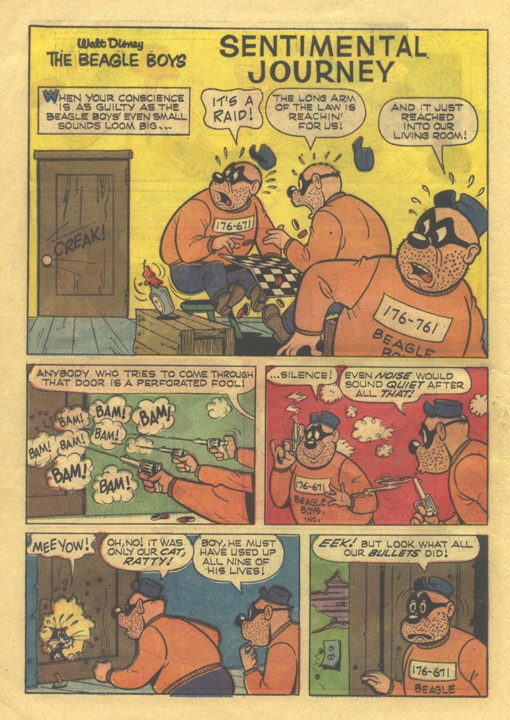 Read online Walt Disney THE BEAGLE BOYS comic -  Issue #3 - 16