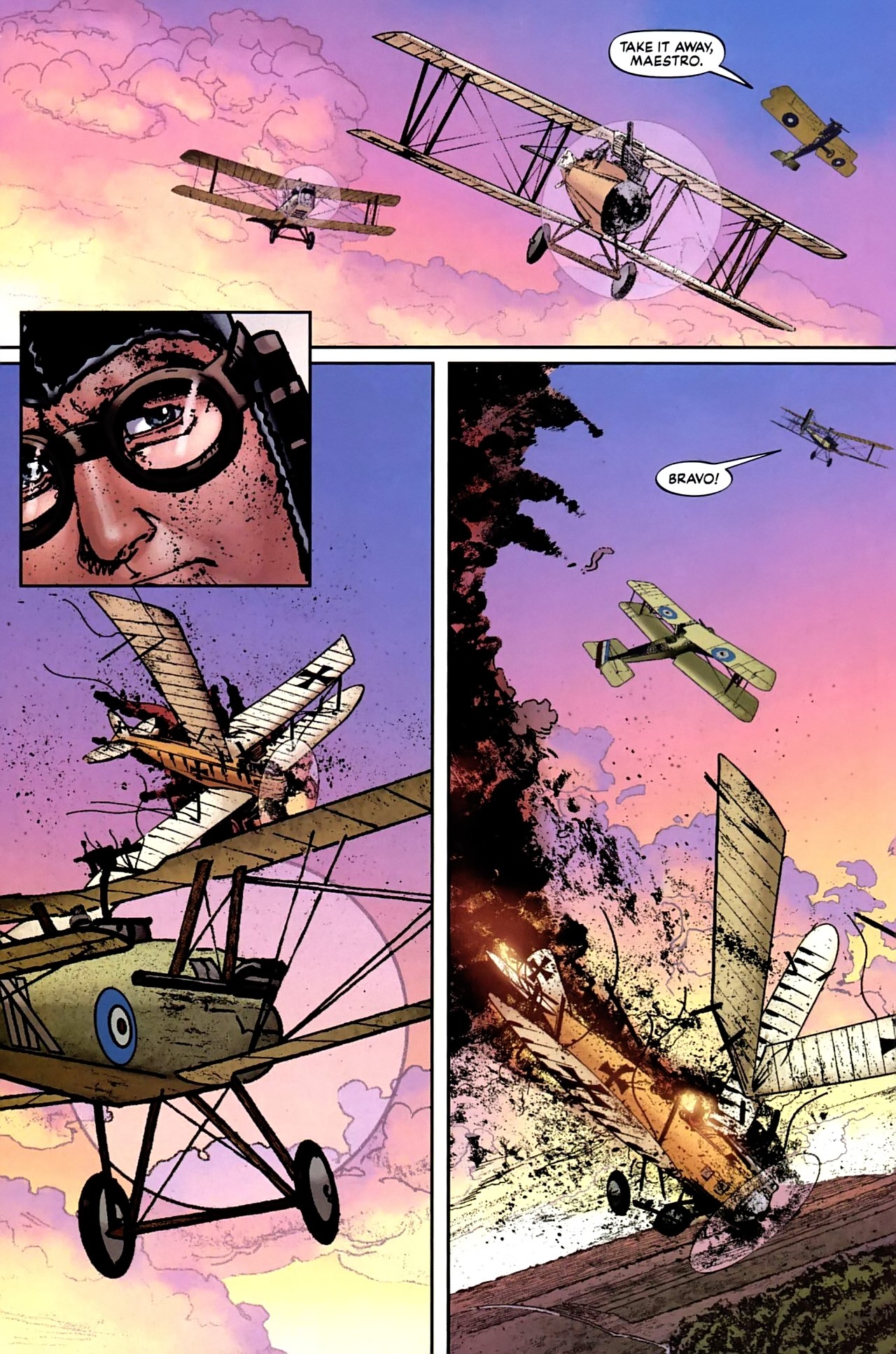 Read online War is Hell: The First Flight of the Phantom Eagle comic -  Issue #4 - 5
