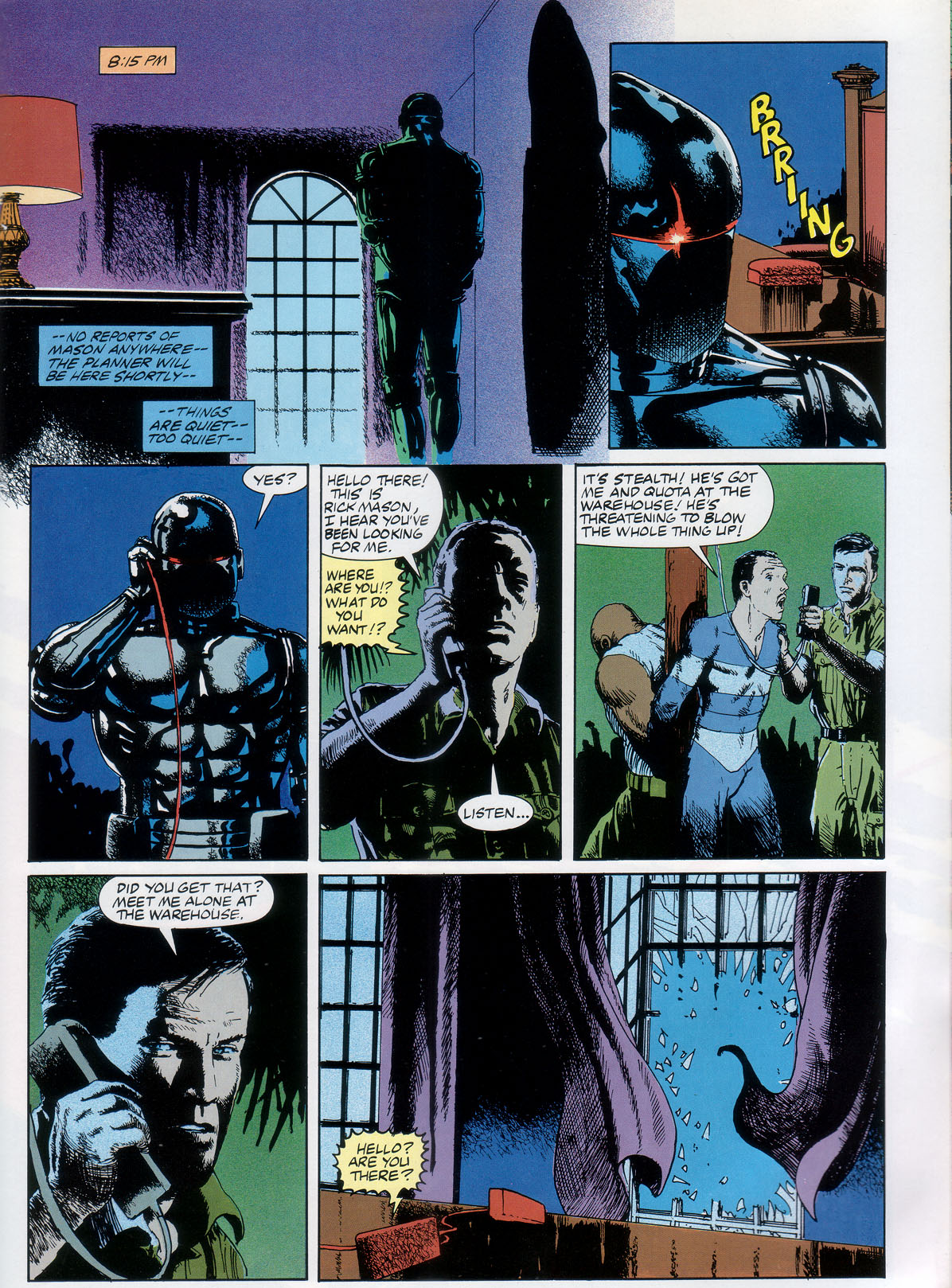 Read online Marvel Graphic Novel: Rick Mason, The Agent comic -  Issue # TPB - 71