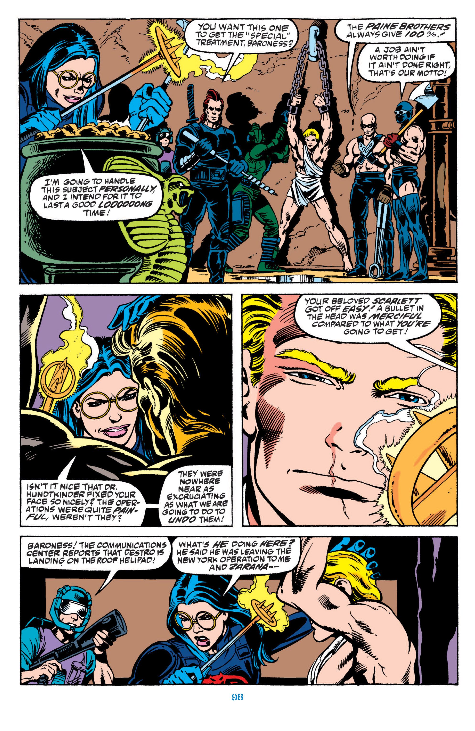 Read online Classic G.I. Joe comic -  Issue # TPB 10 (Part 1) - 99