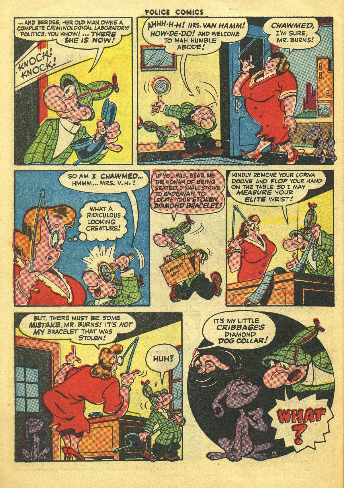 Read online Police Comics comic -  Issue #48 - 46