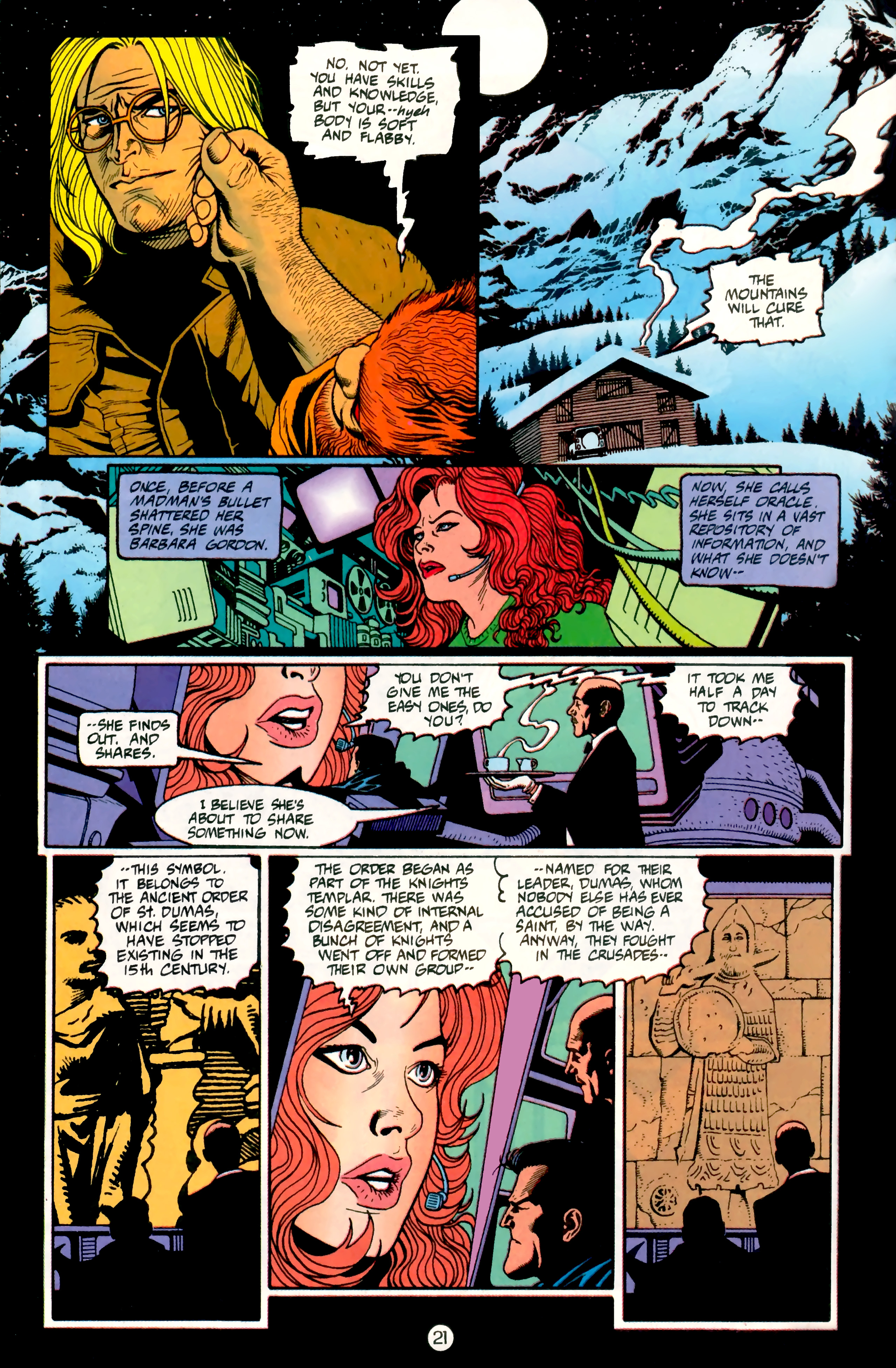Read online Batman: Sword of Azrael comic -  Issue #1 - 21