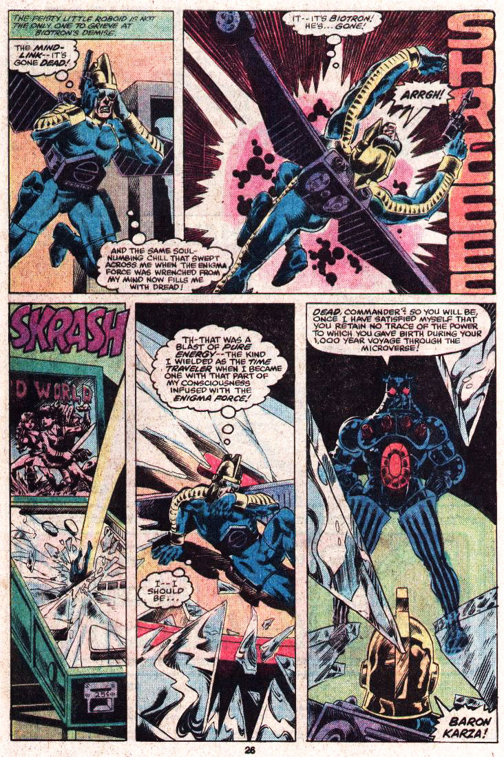 Read online Micronauts (1979) comic -  Issue #27 - 20