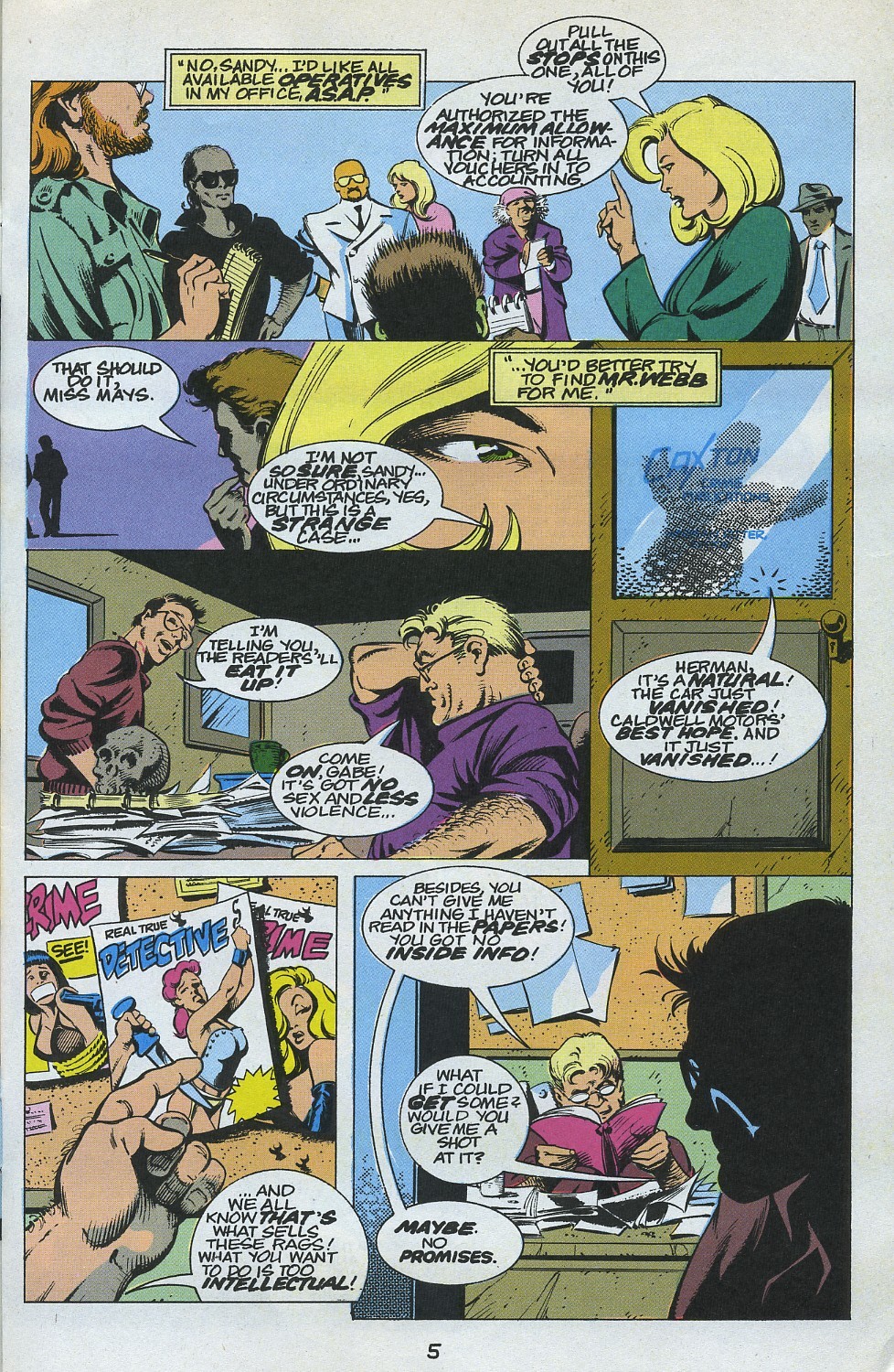 Read online Maze Agency (1988) comic -  Issue #3 - 7