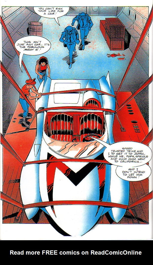 Read online Speed Racer (1987) comic -  Issue #11 - 5