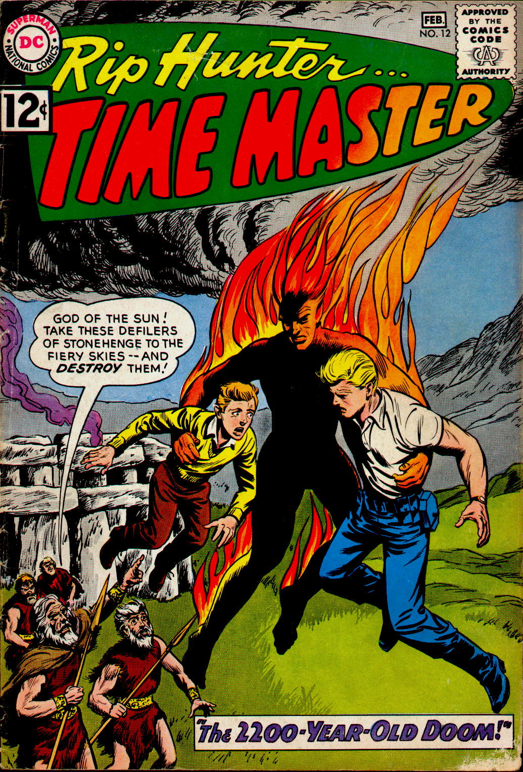 Read online Rip Hunter...Time Master comic -  Issue #12 - 1