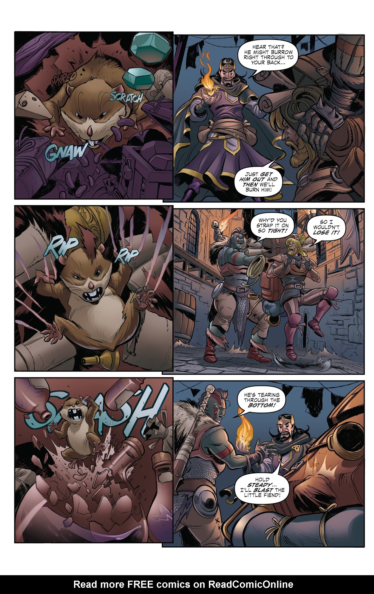 Read online Dungeons & Dragons: Evil At Baldur's Gate comic -  Issue #5 - 17