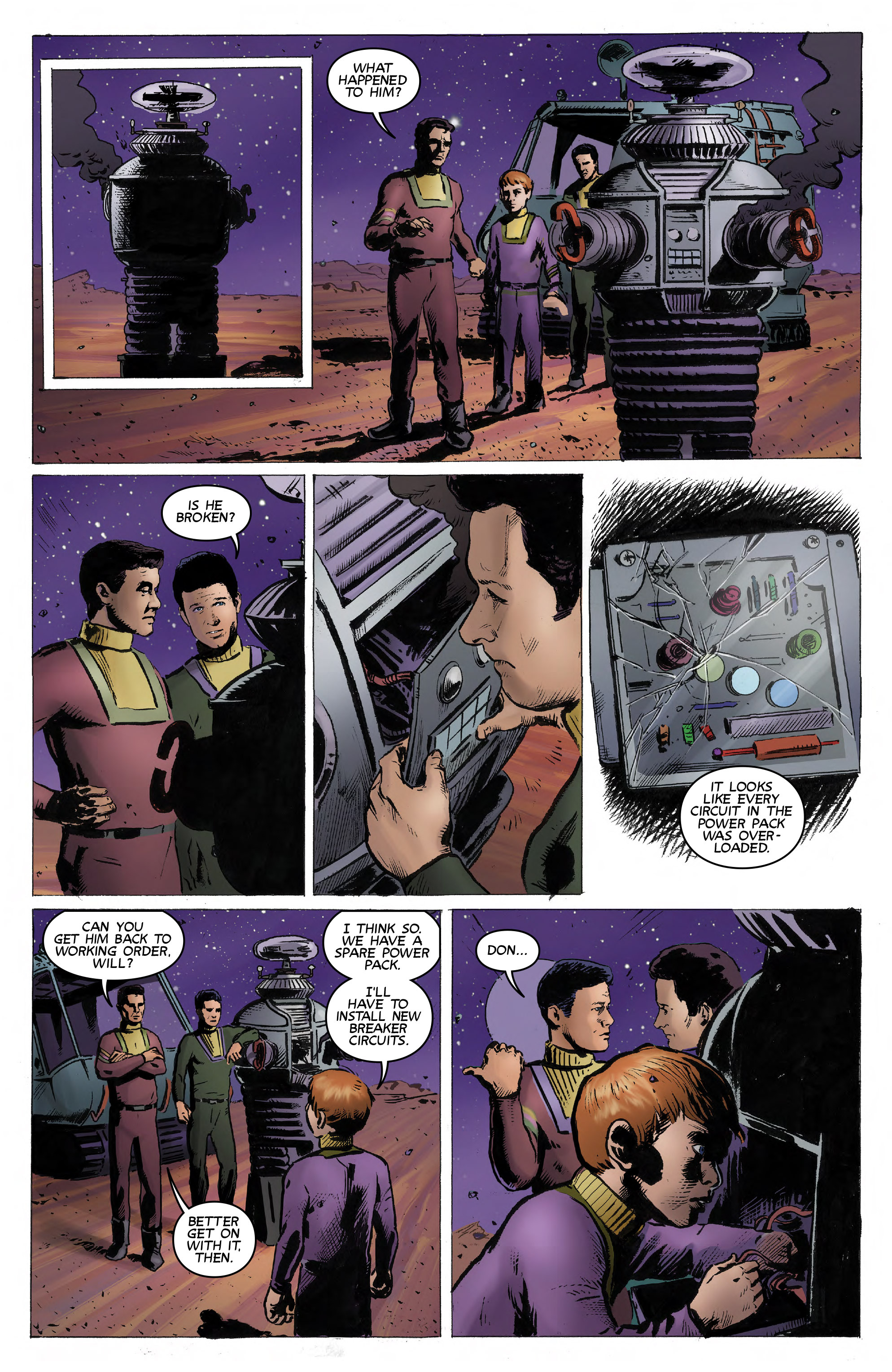 Read online Irwin Allen's Lost In Space: The Lost Adventures comic -  Issue #1 - 16