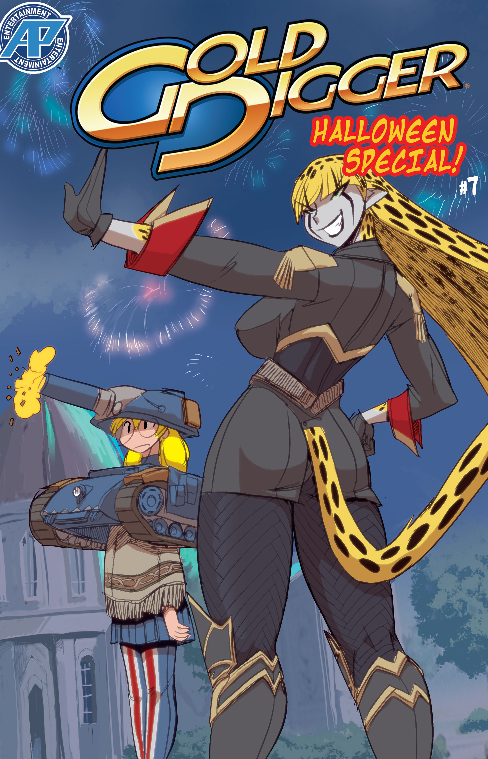 Read online Gold Digger Halloween Special comic -  Issue #7 - 1