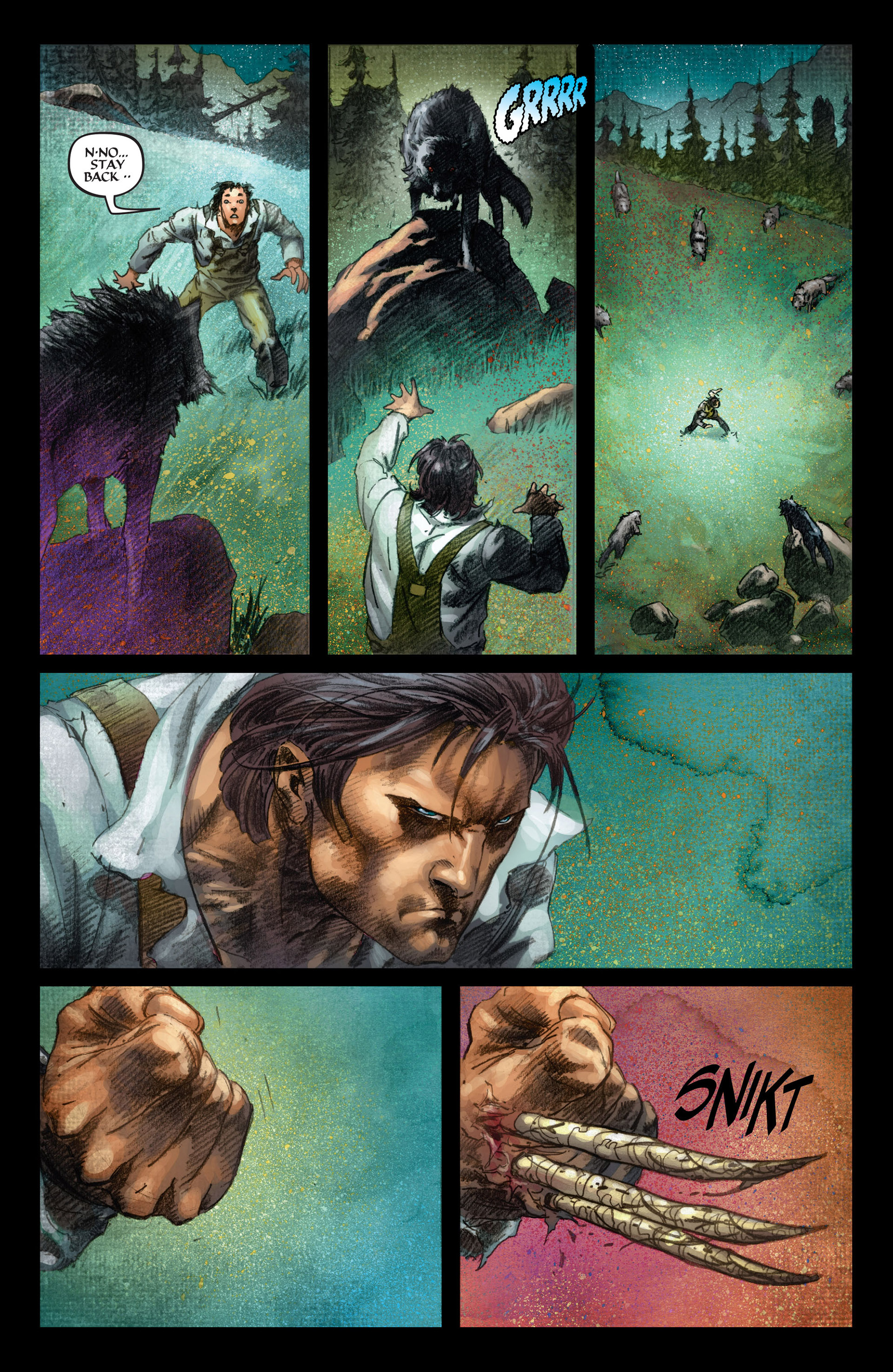 Read online Wolverine: The Origin comic -  Issue #4 - 25