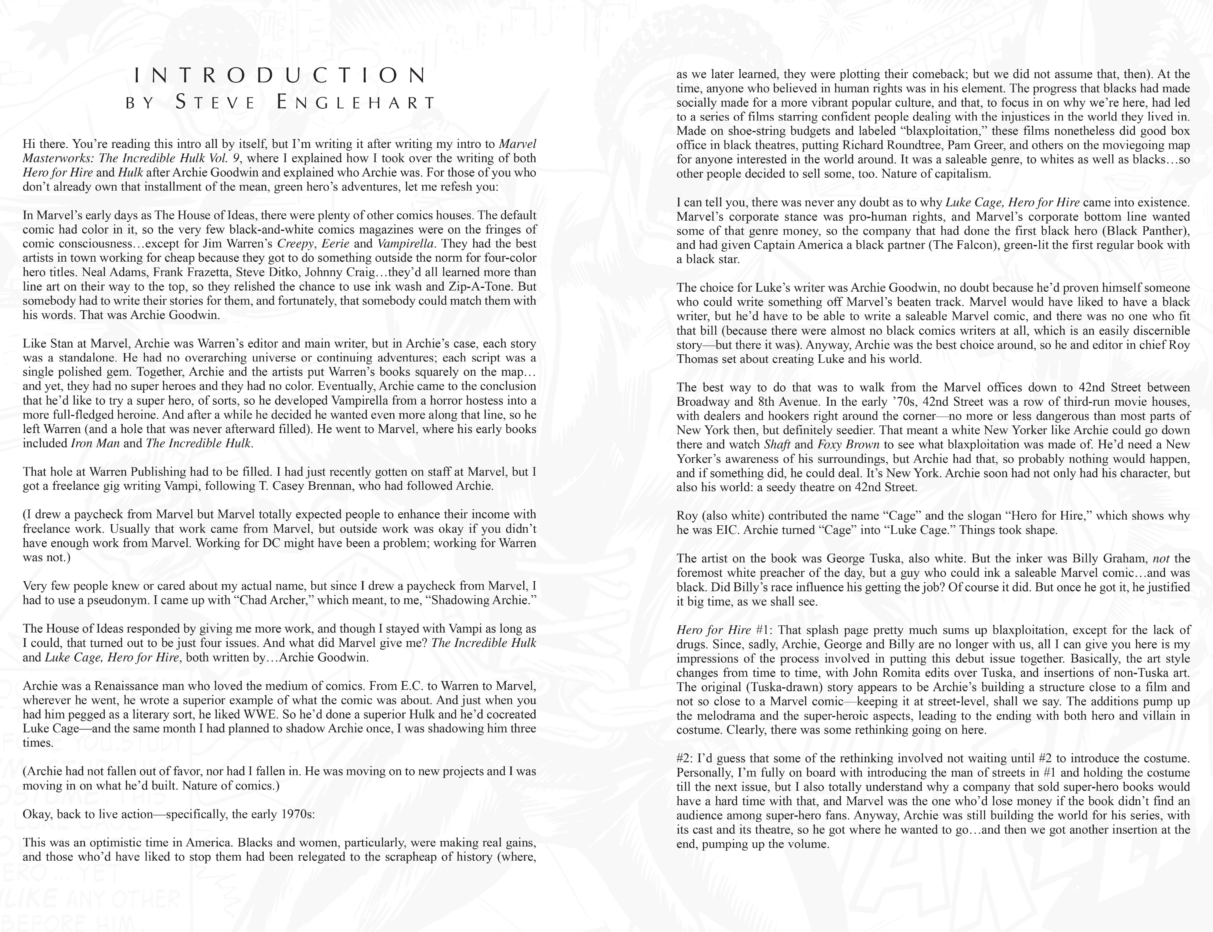 Read online Marvel Masterworks: Luke Cage, Hero For Hire comic -  Issue # TPB (Part 1) - 4