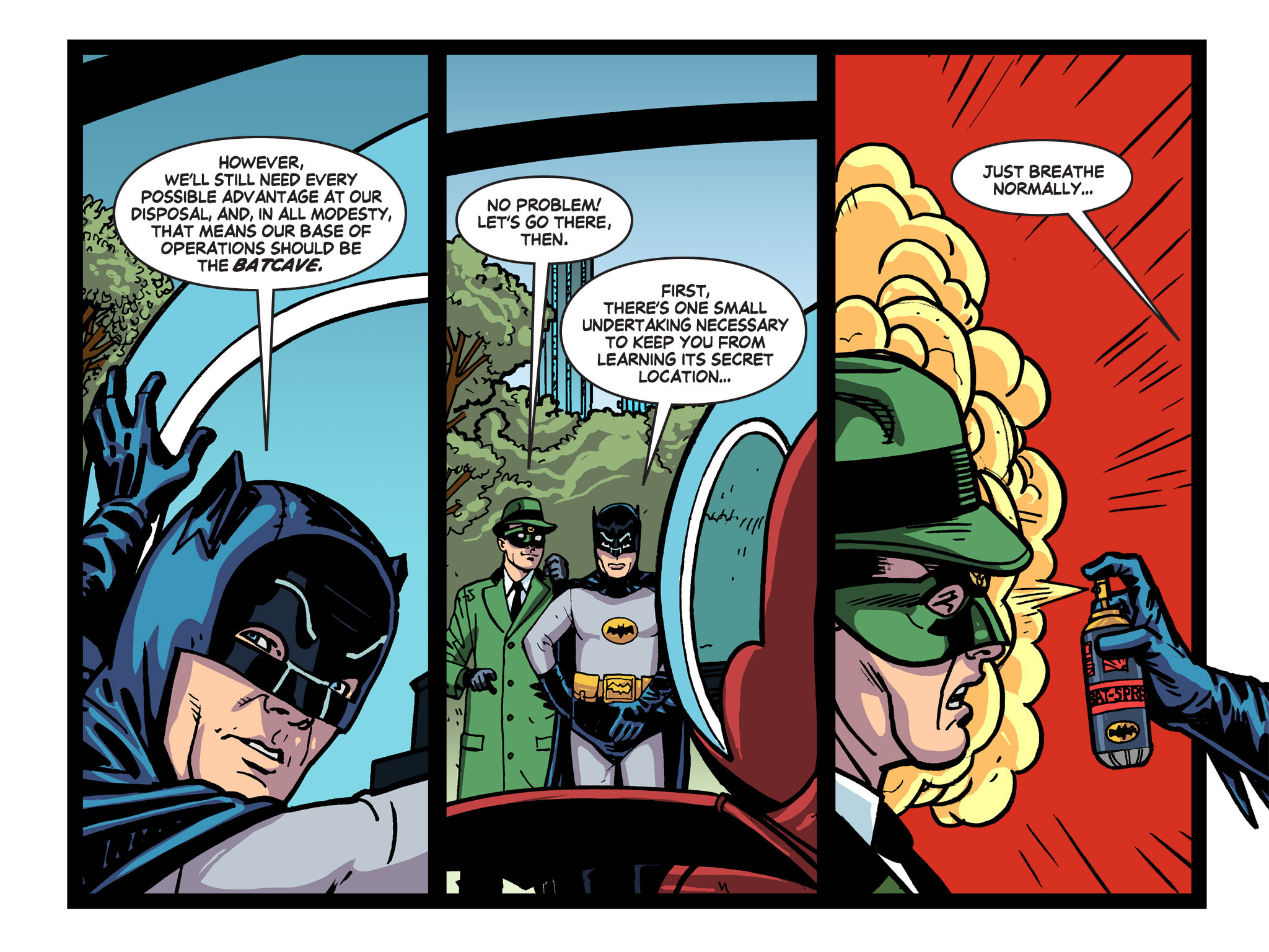 Read online Batman '66 Meets the Green Hornet [II] comic -  Issue #5 - 43