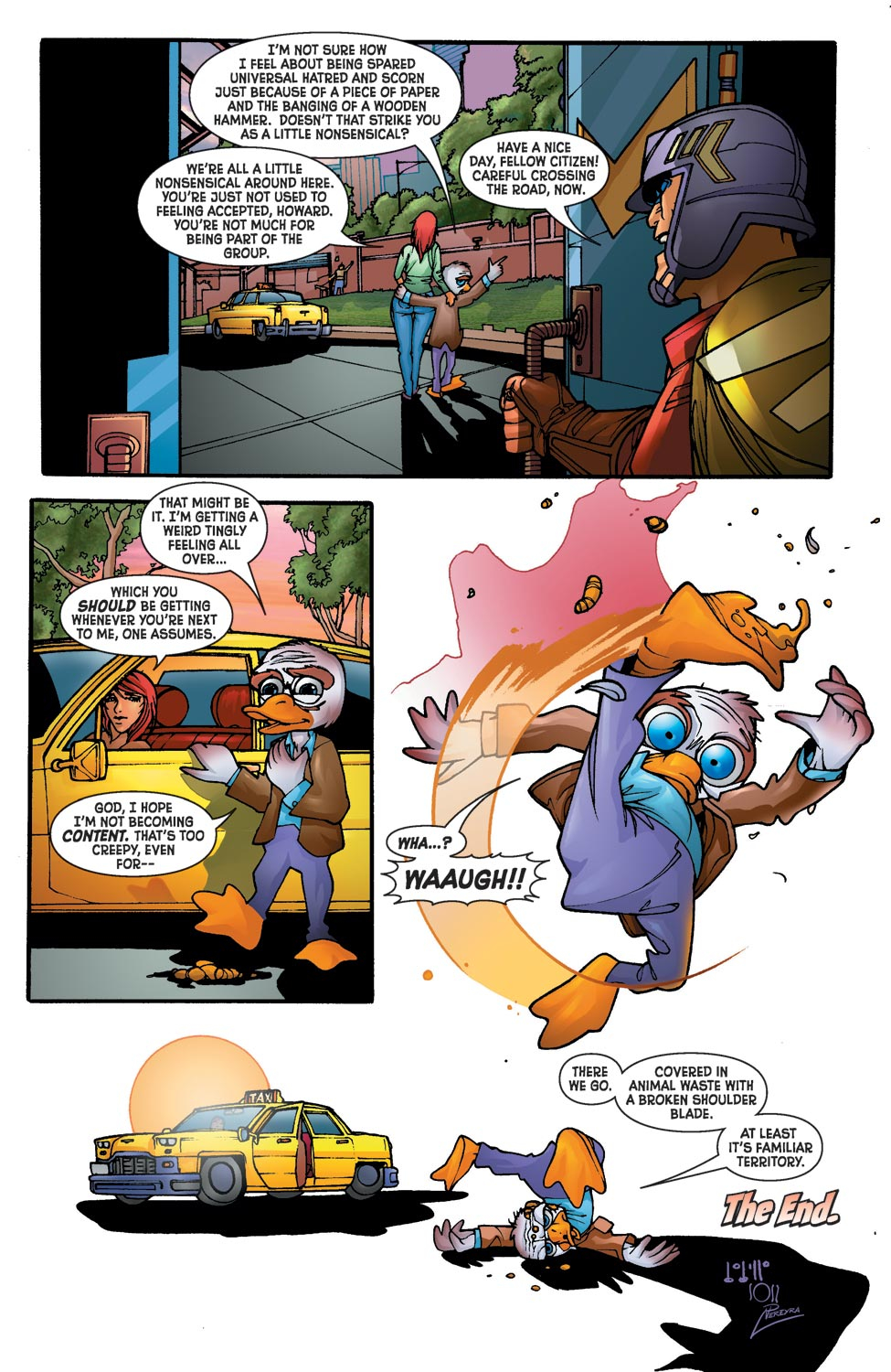 Read online Howard the Duck (2007) comic -  Issue #4 - 24