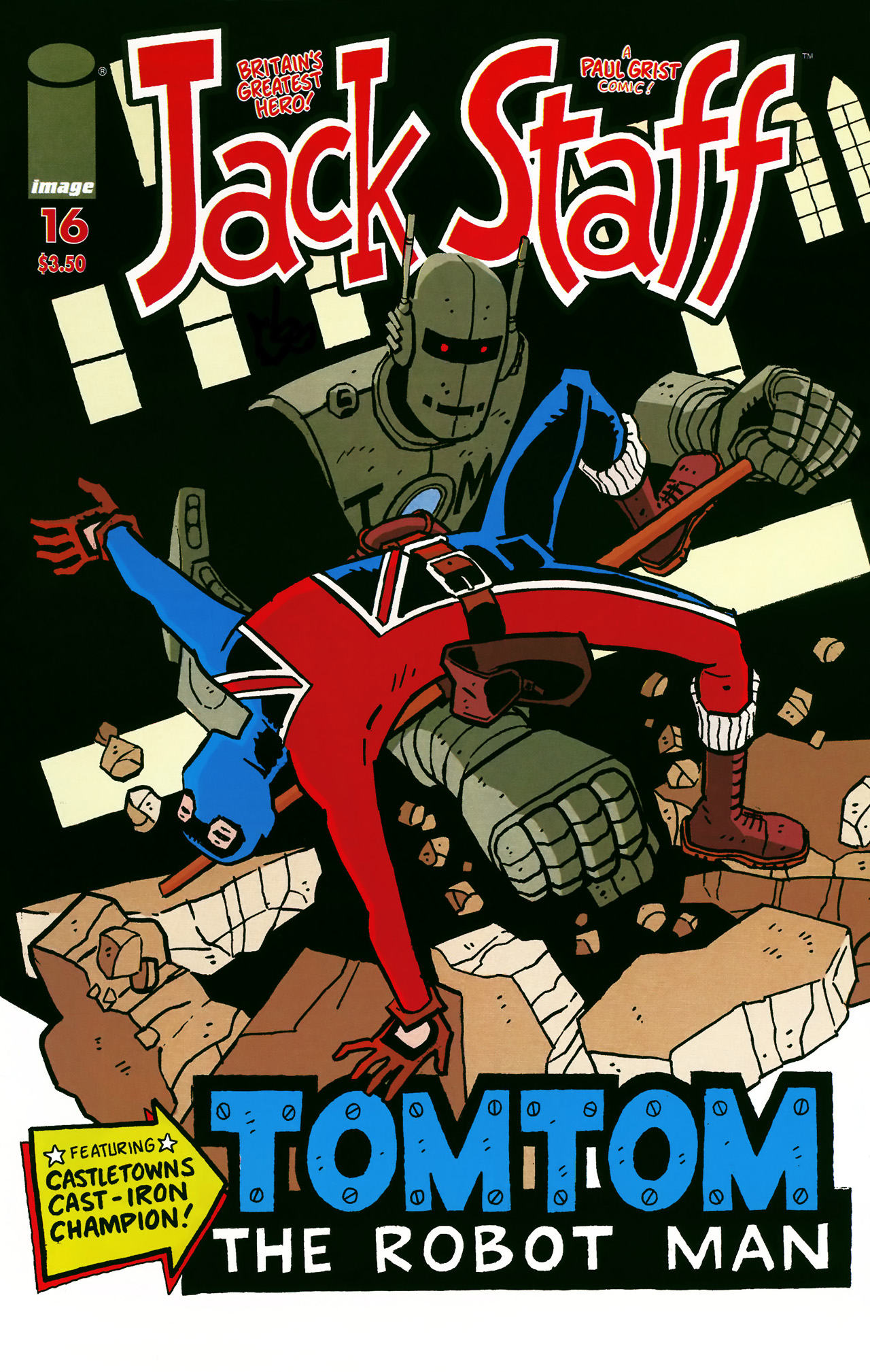 Read online Jack Staff (2003) comic -  Issue #16 - 1