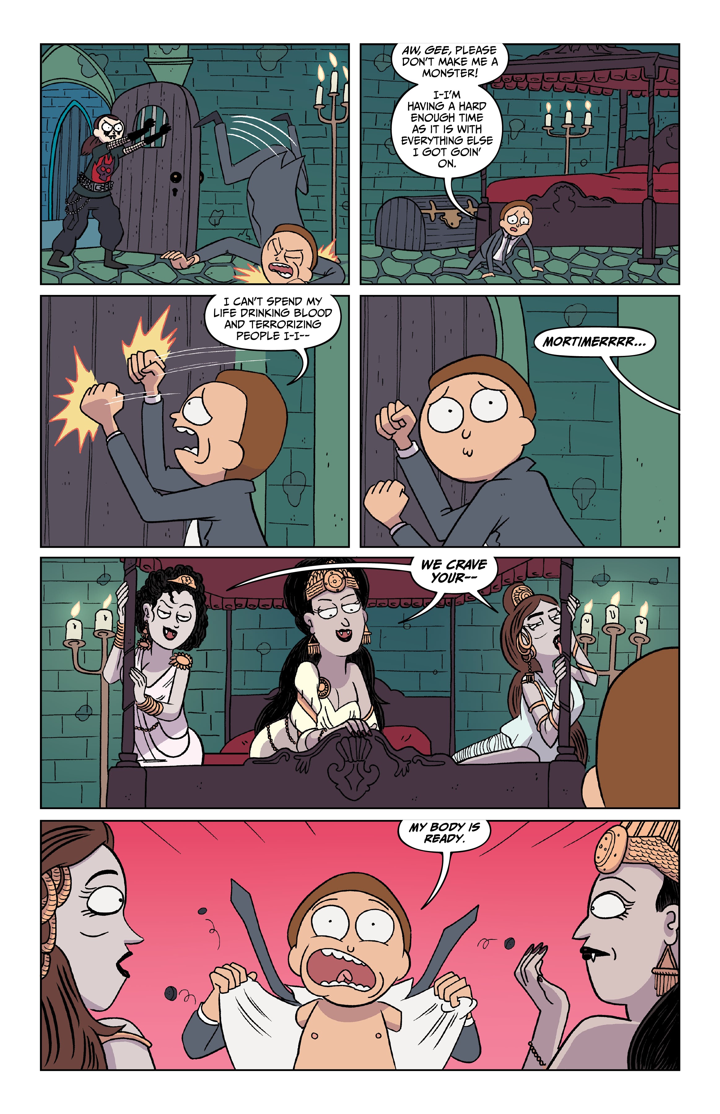 Read online Rick and Morty comic -  Issue # (2015) _Deluxe Edition 6 (Part 1) - 13