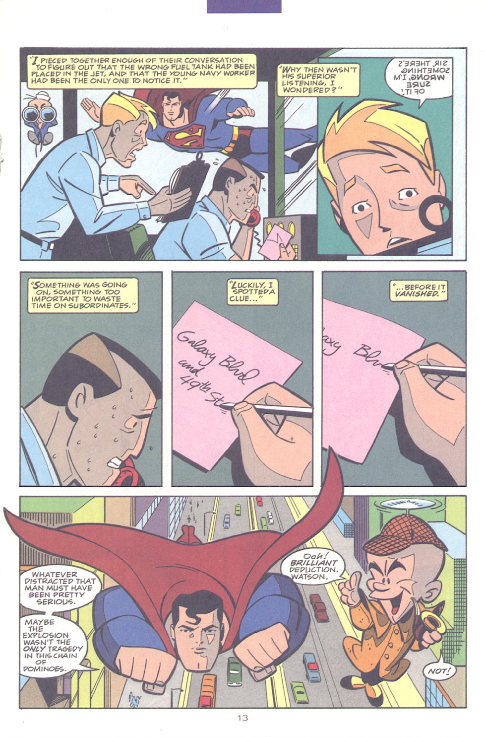 Read online Superman Adventures comic -  Issue #6 - 15