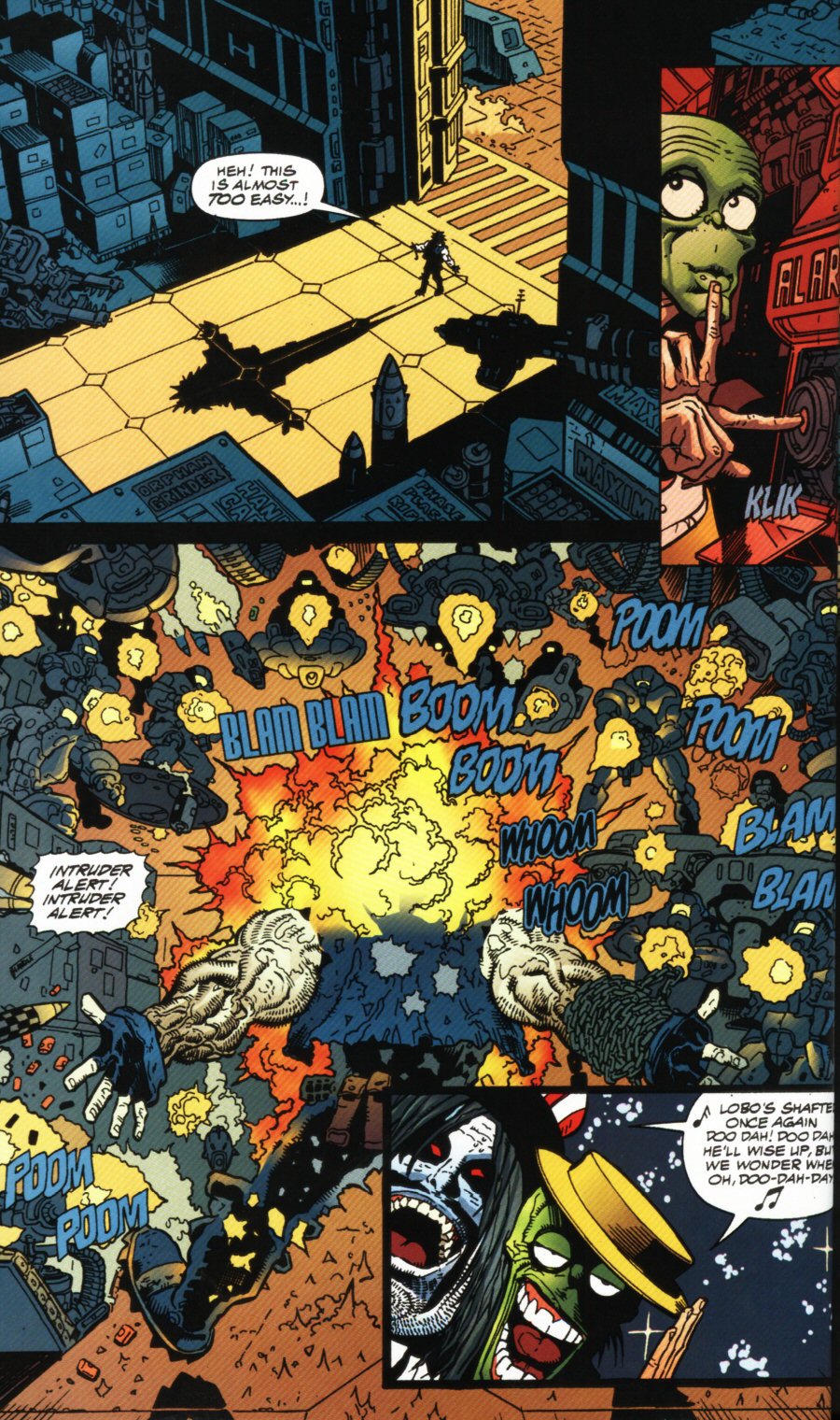Read online Lobo/Mask comic -  Issue #2 - 9
