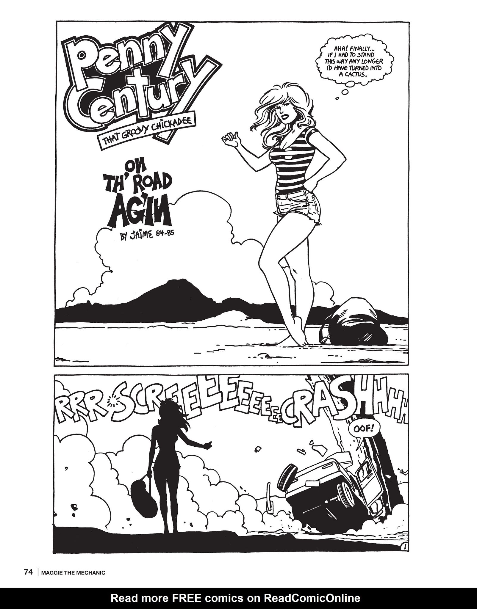 Read online Maggie the Mechanic: The Love & Rockets Library - Locas comic -  Issue # TPB (Part 1) - 74