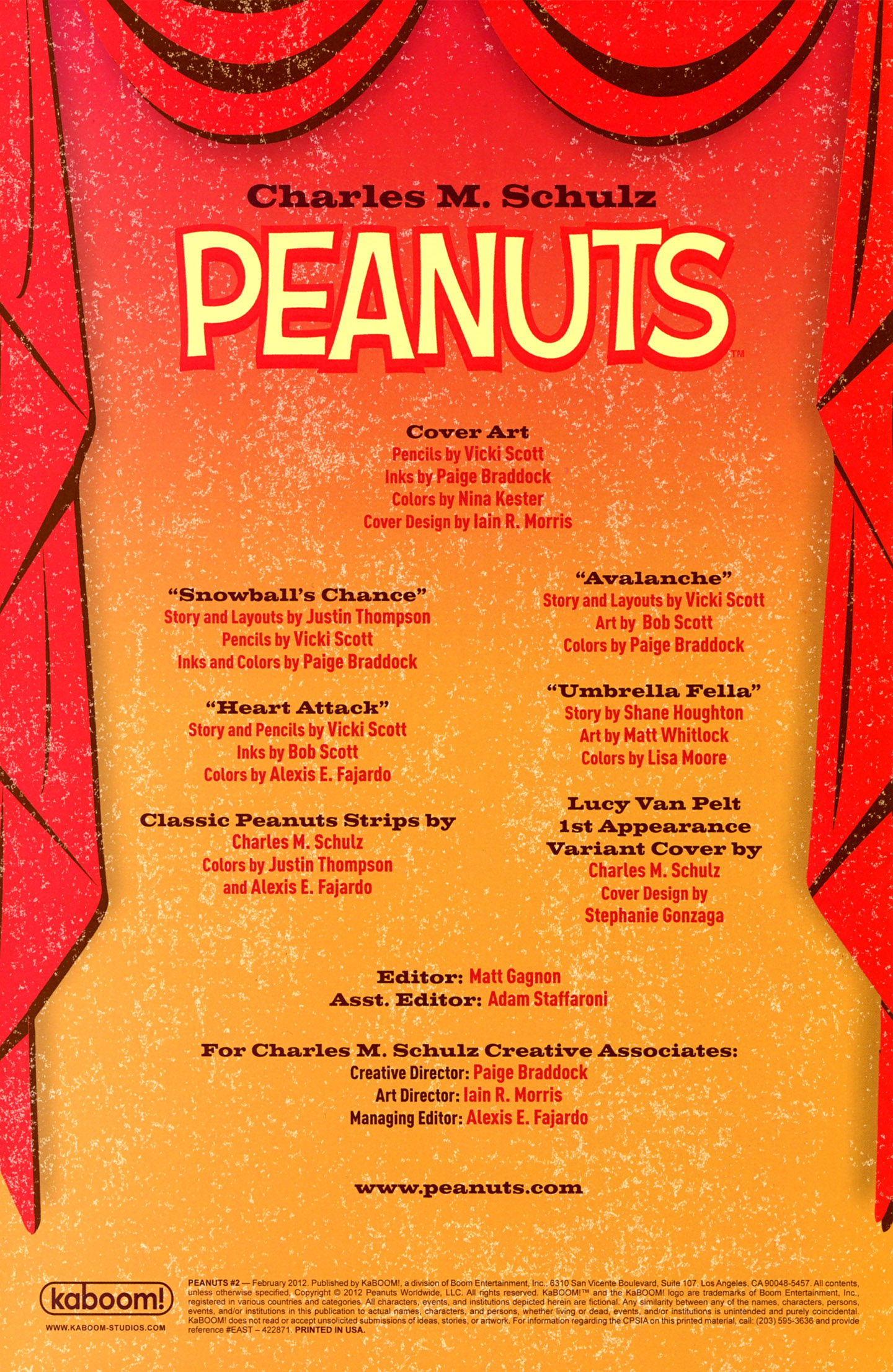 Read online Peanuts (2011) comic -  Issue #2 - 2