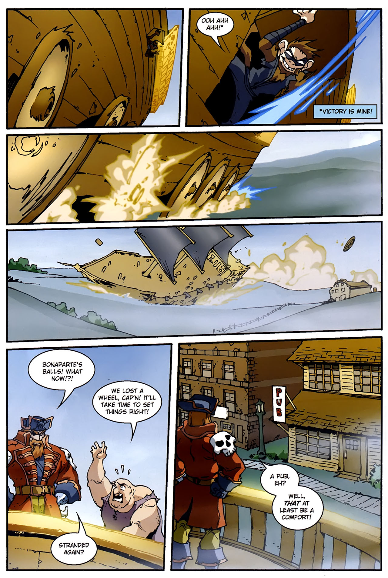 Read online Pirates vs. Ninjas II comic -  Issue #4 - 12