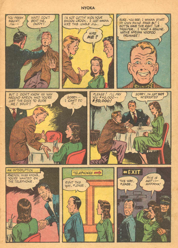 Read online Nyoka the Jungle Girl (1945) comic -  Issue #2 - 5