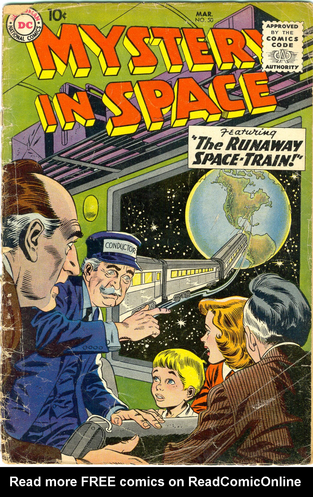 Read online Mystery in Space (1951) comic -  Issue #50 - 1