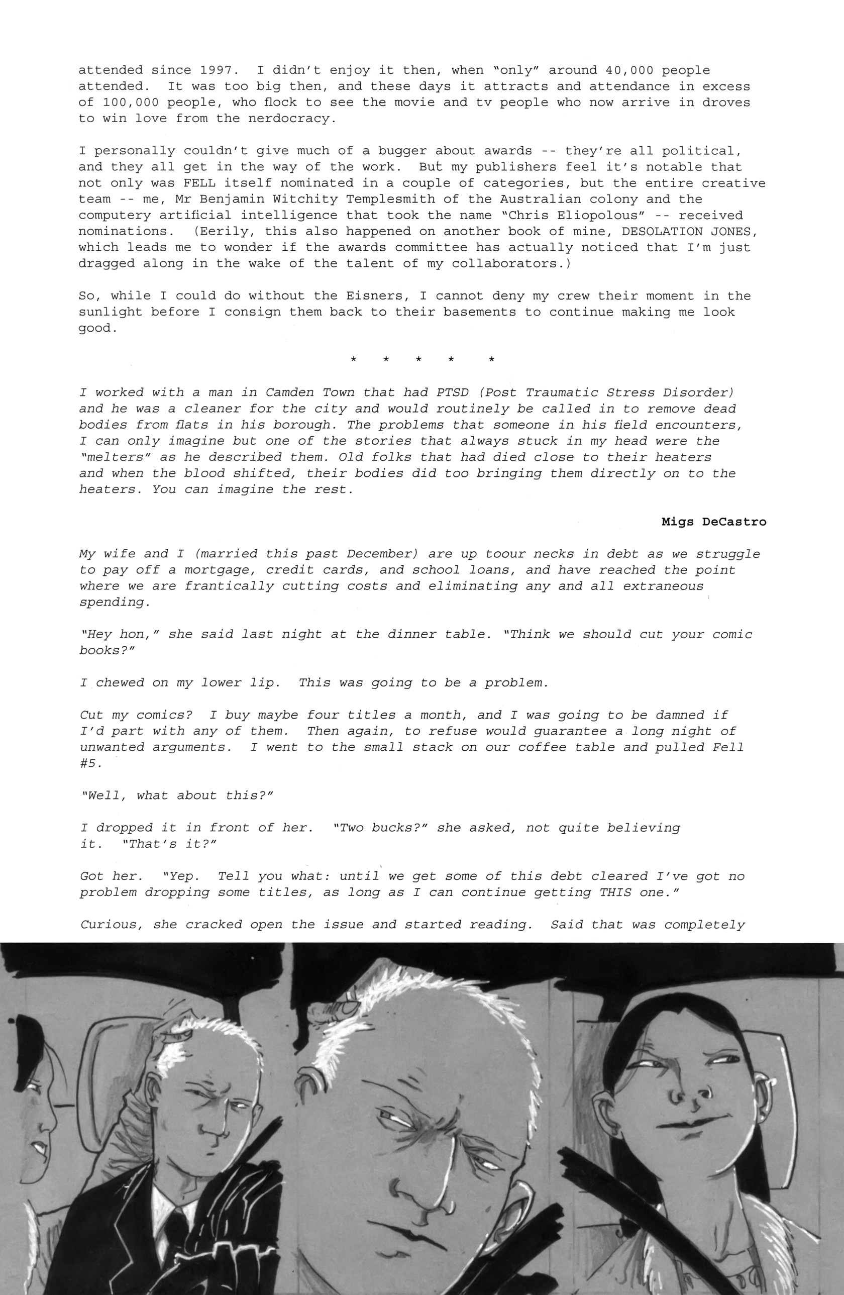 Read online Fell comic -  Issue #6 - 20