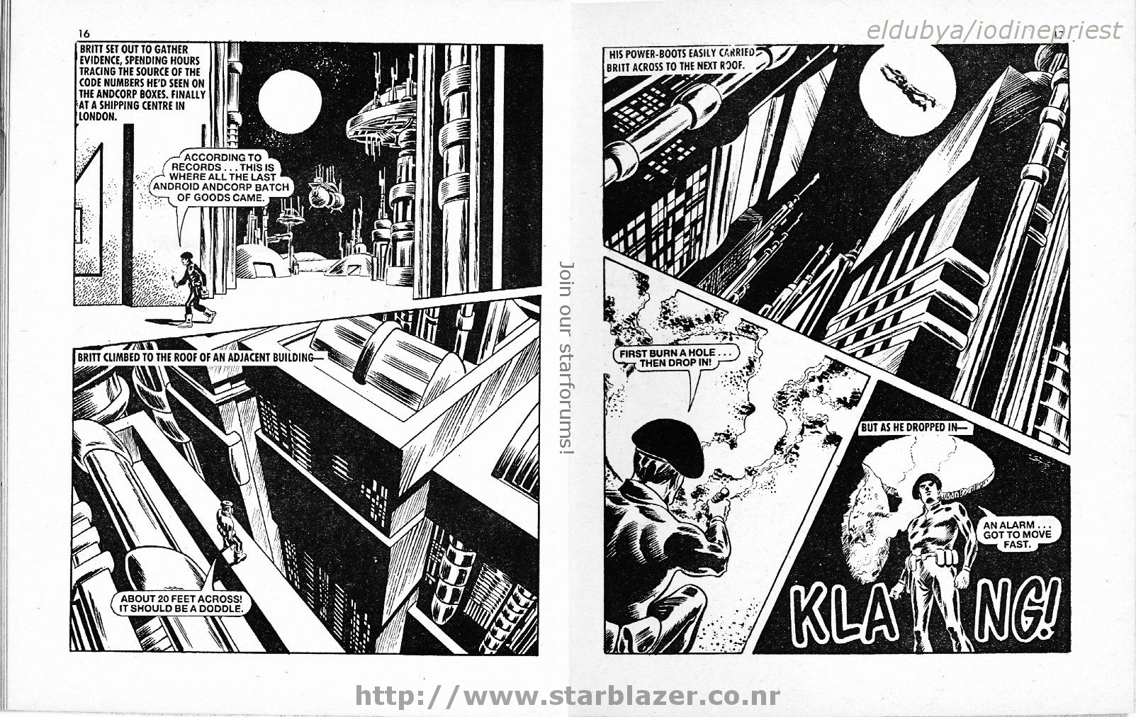 Read online Starblazer comic -  Issue #183 - 10