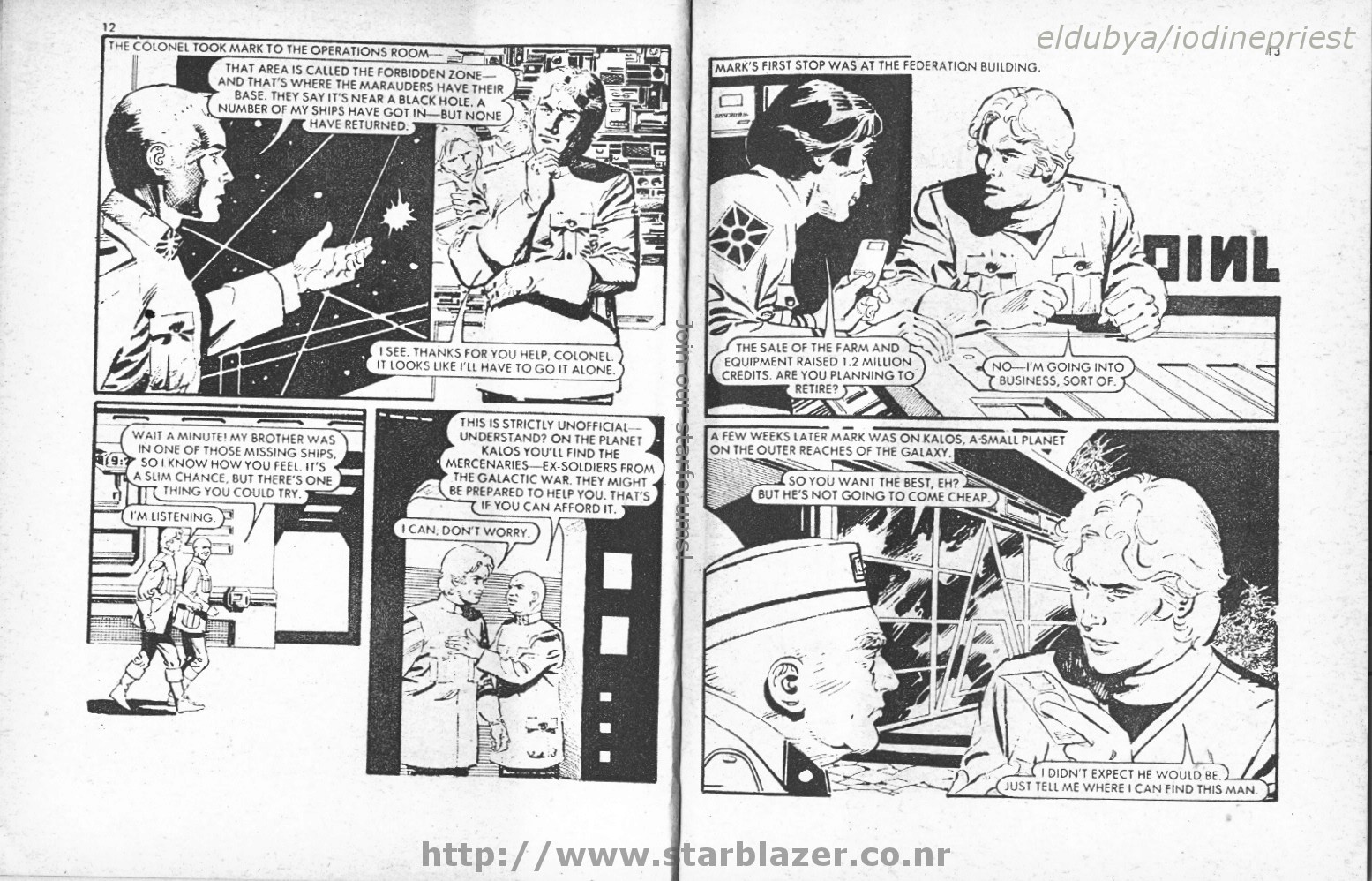 Read online Starblazer comic -  Issue #53 - 8