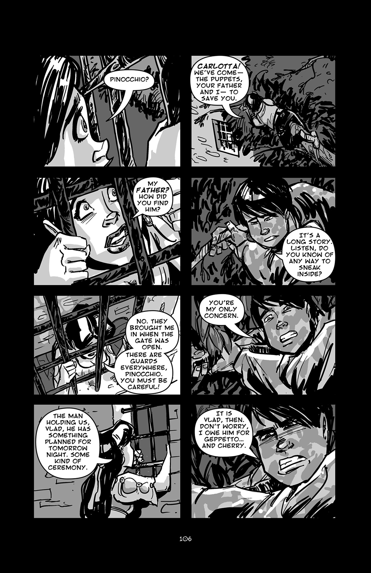 Read online Pinocchio: Vampire Slayer - Of Wood and Blood comic -  Issue #5 - 7