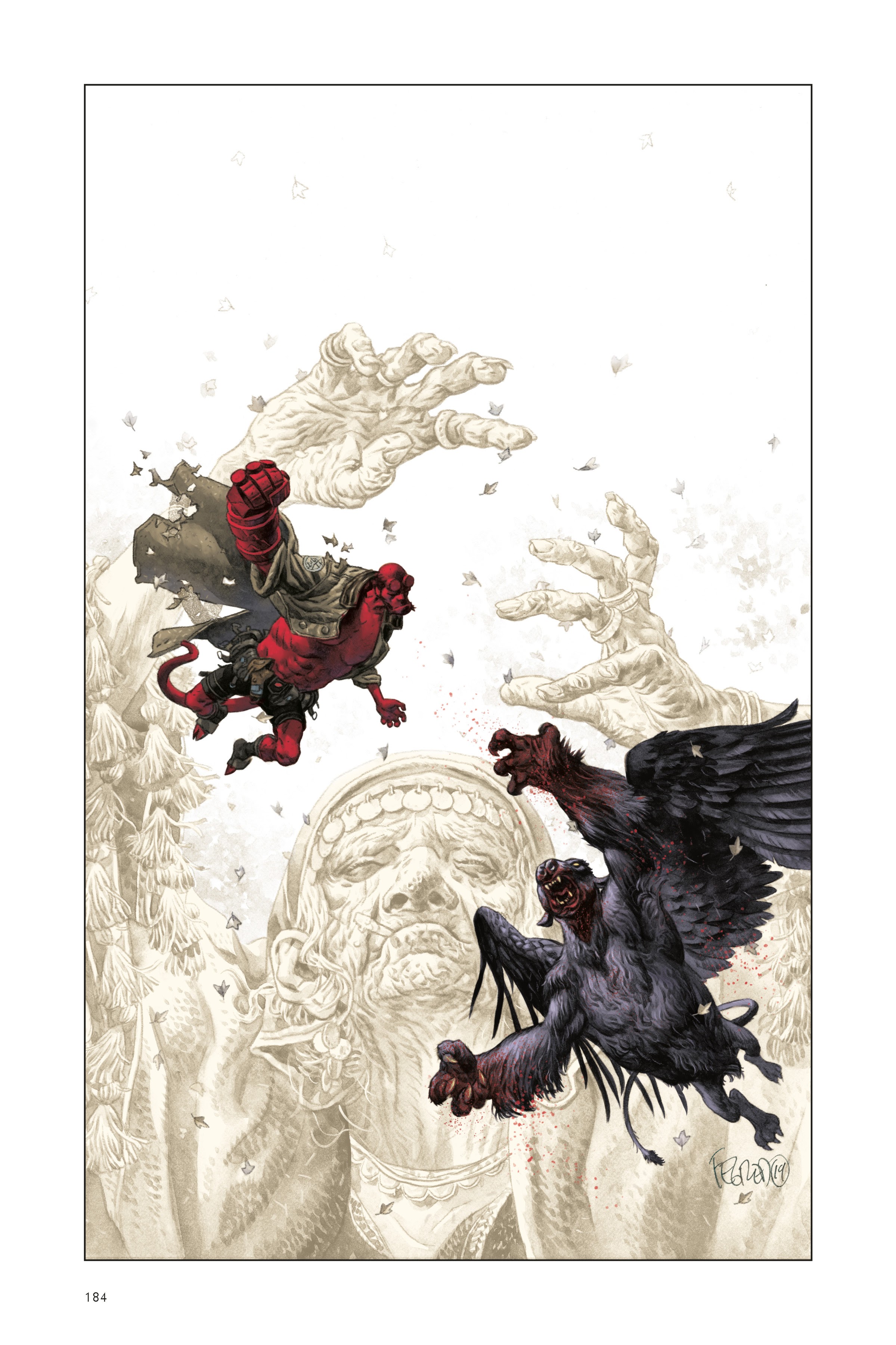 Read online Hellboy: 25 Years of Covers comic -  Issue # TPB (Part 2) - 86