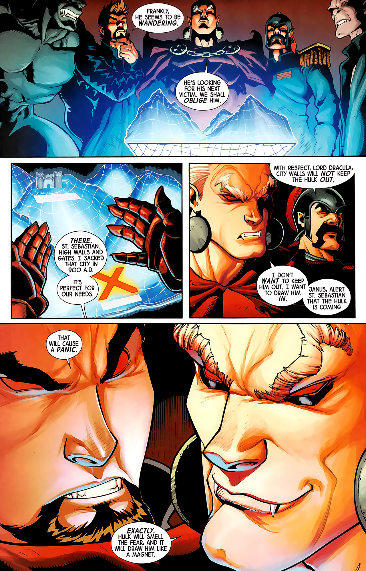 Read online Fear Itself: Hulk vs. Dracula comic -  Issue #3 - 7