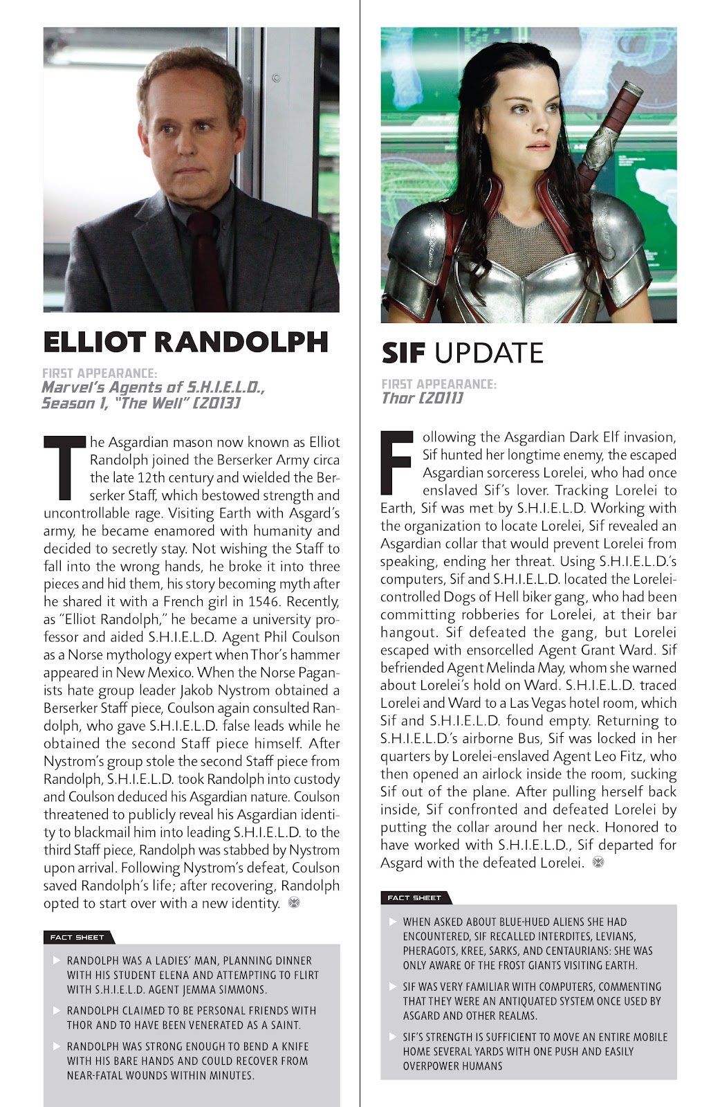Guidebook to the Marvel Cinematic Universe - Marvel's Agents of S.H.I.E.L.D. Season One issue Full - Page 21